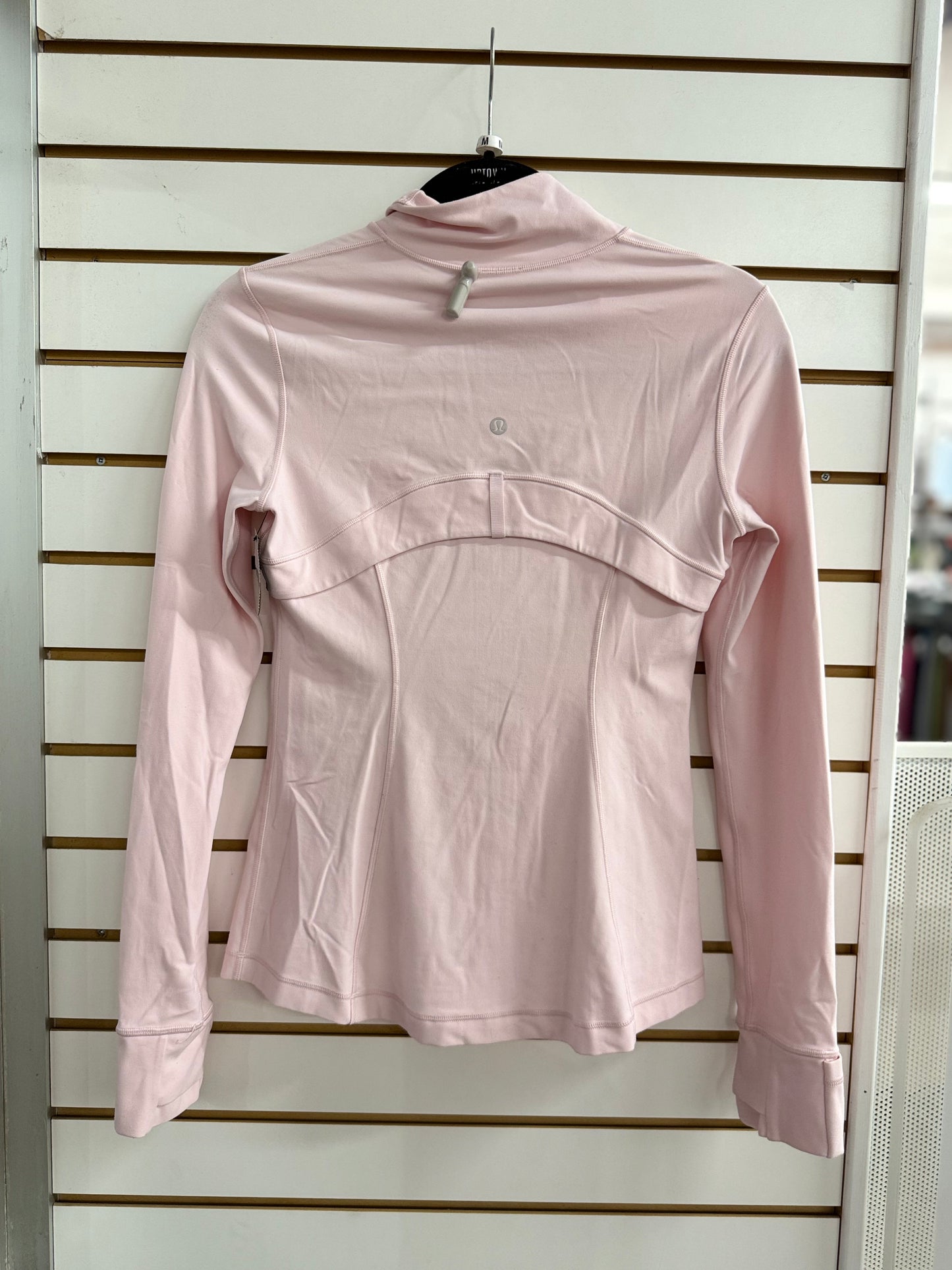 Lululemon light pink strawberry milkshake define jacket size 6