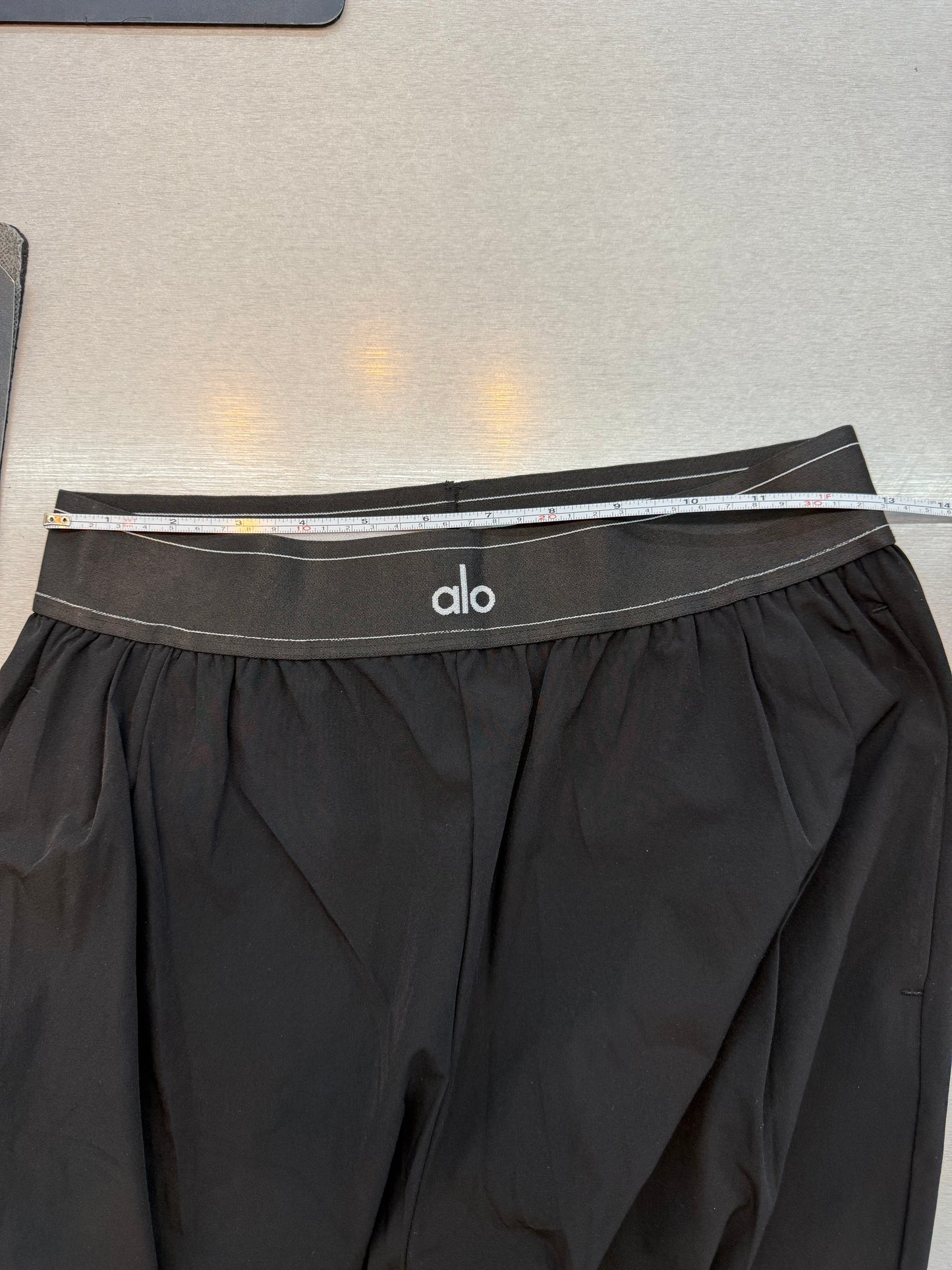 ALO Yoga black suit up trousers (no tag, marked as small)
