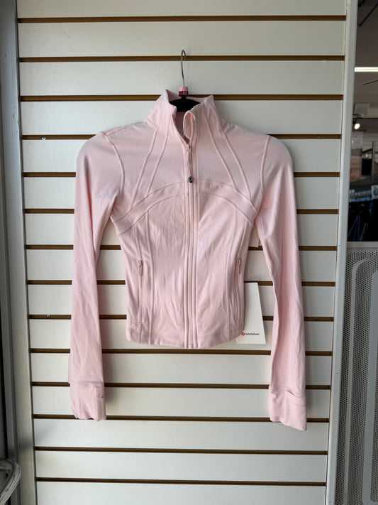 NWT Lululemon Define jacket in strawberry milkshake size 0