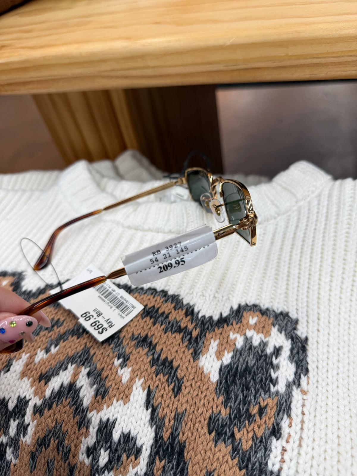 NWT Rayban Arista sunglasses