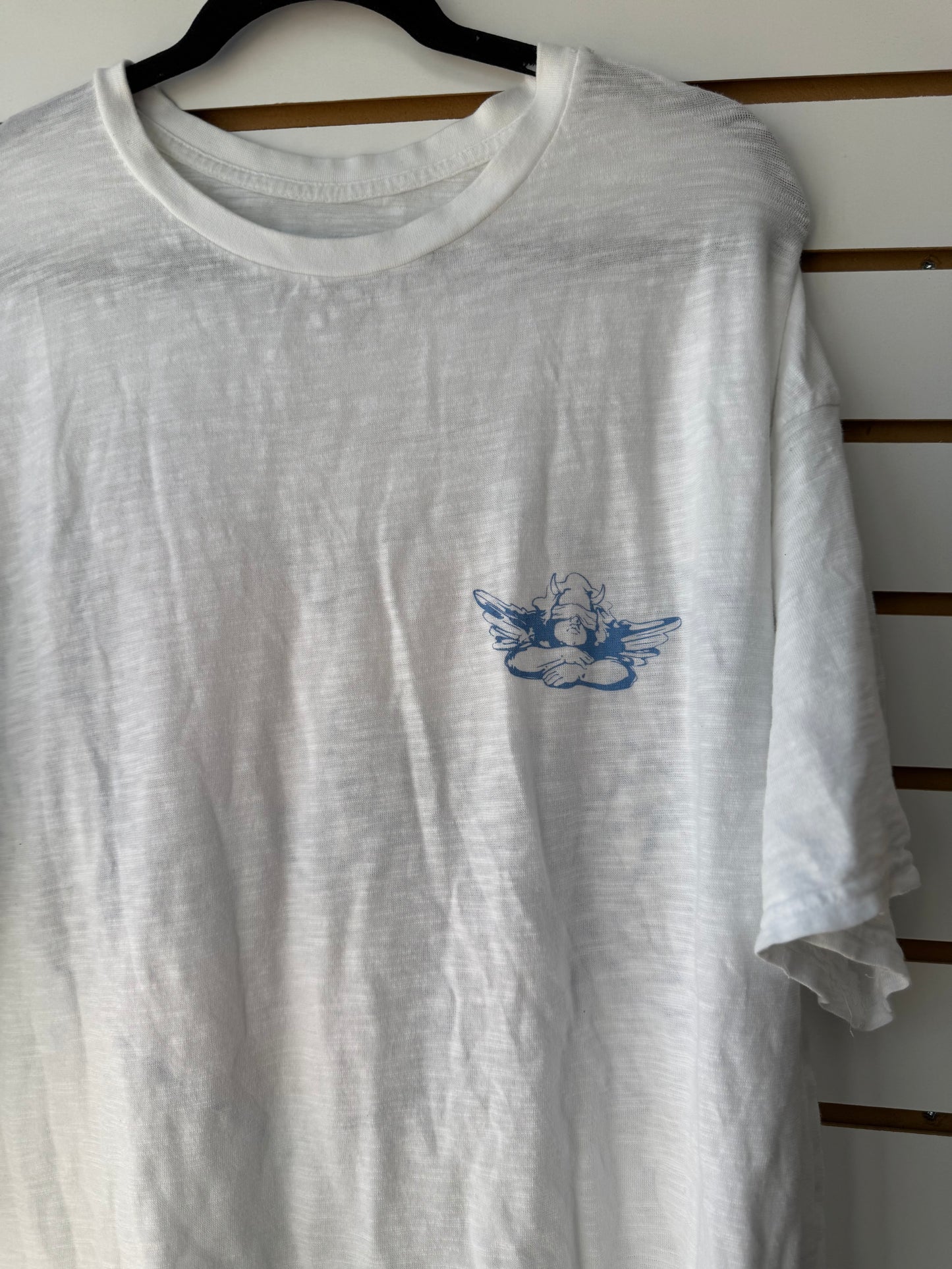 Boys Lie white oversized tee, one size