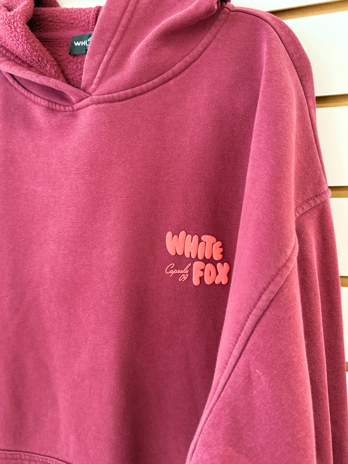 White Fox hoodie size m/l