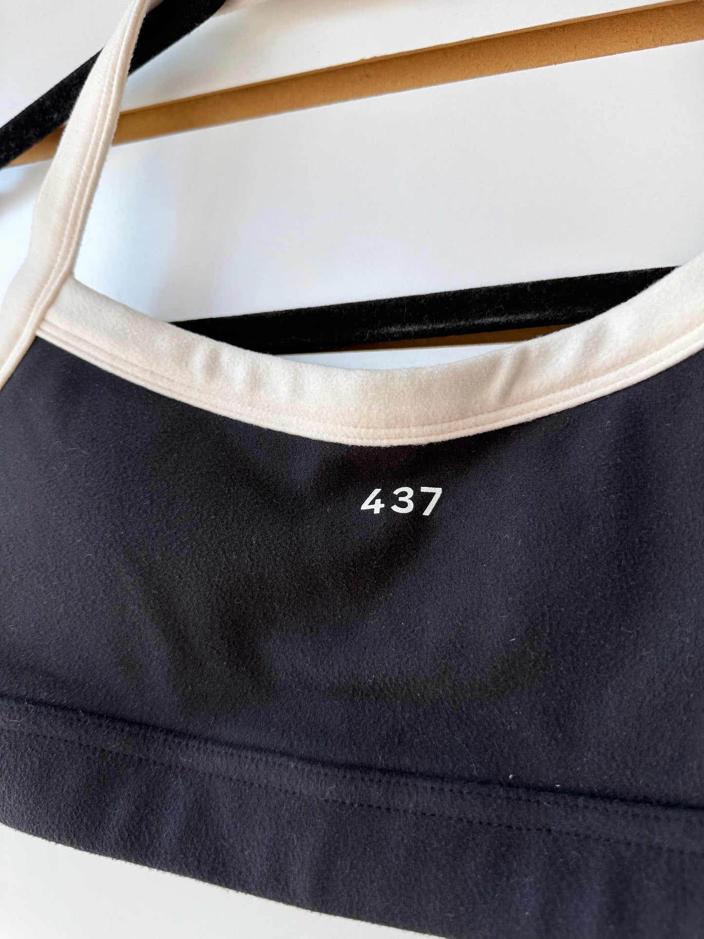 Revolve 437 halter sports bra size small (shows some wear on material)