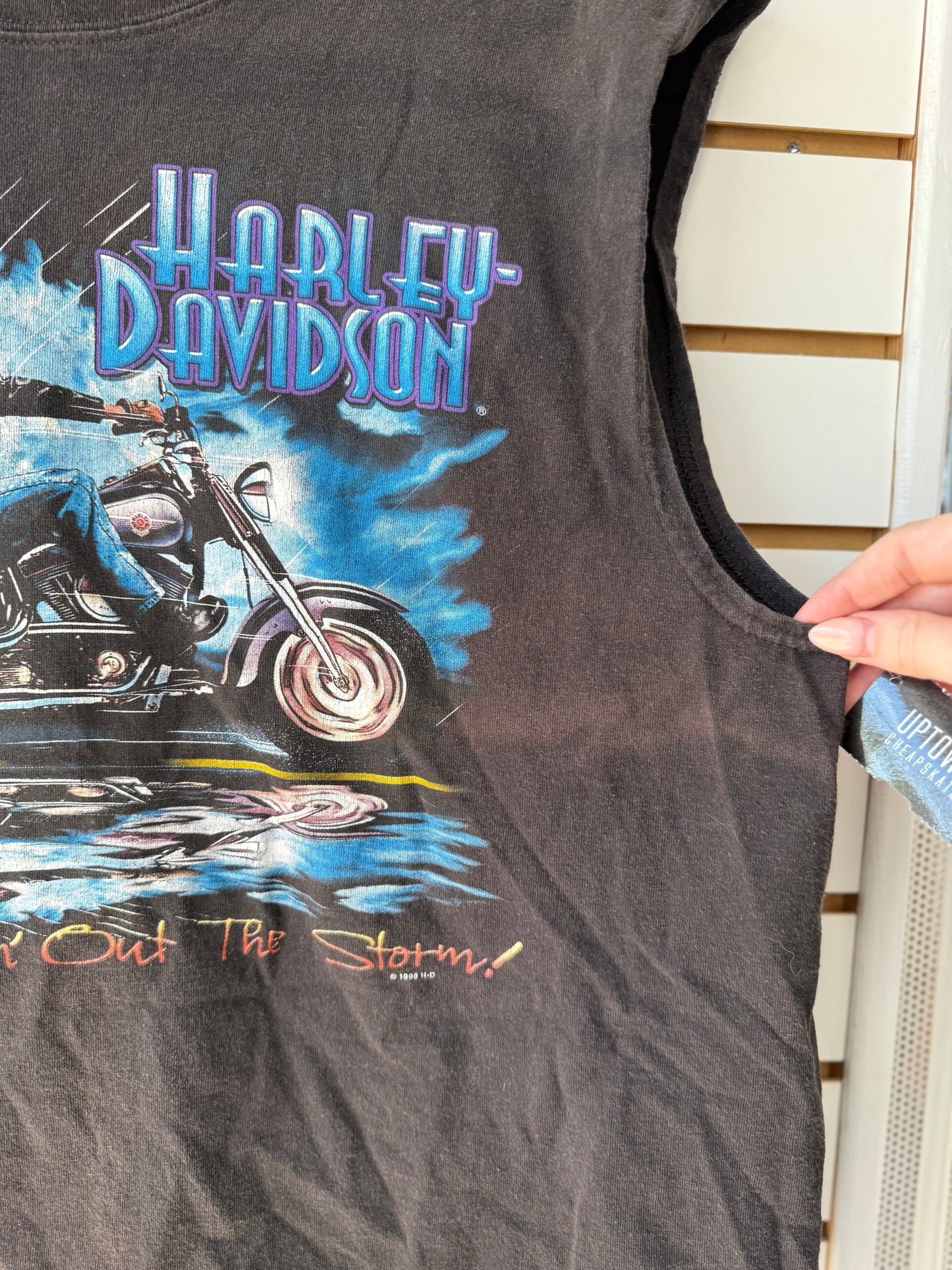 Vtg Harley Davidson tank size mens large