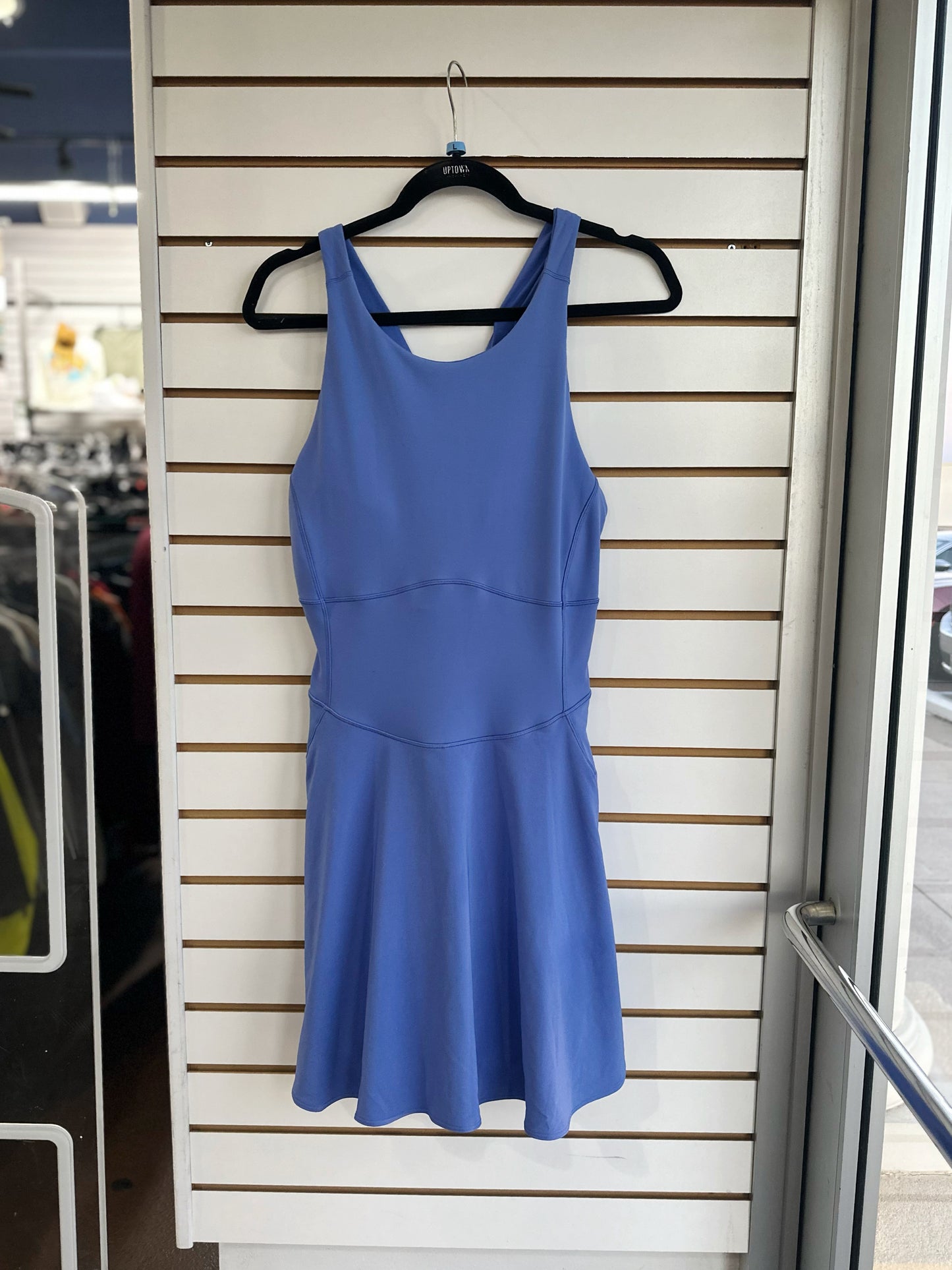 NWT Lululemon blue Court Crush dress size 14