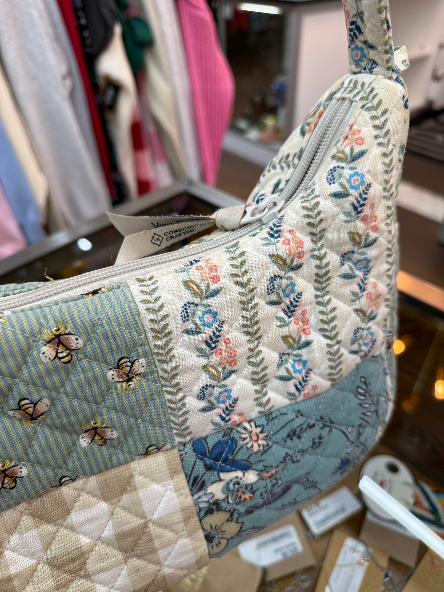 Vera Bradley fabric shoulder bag