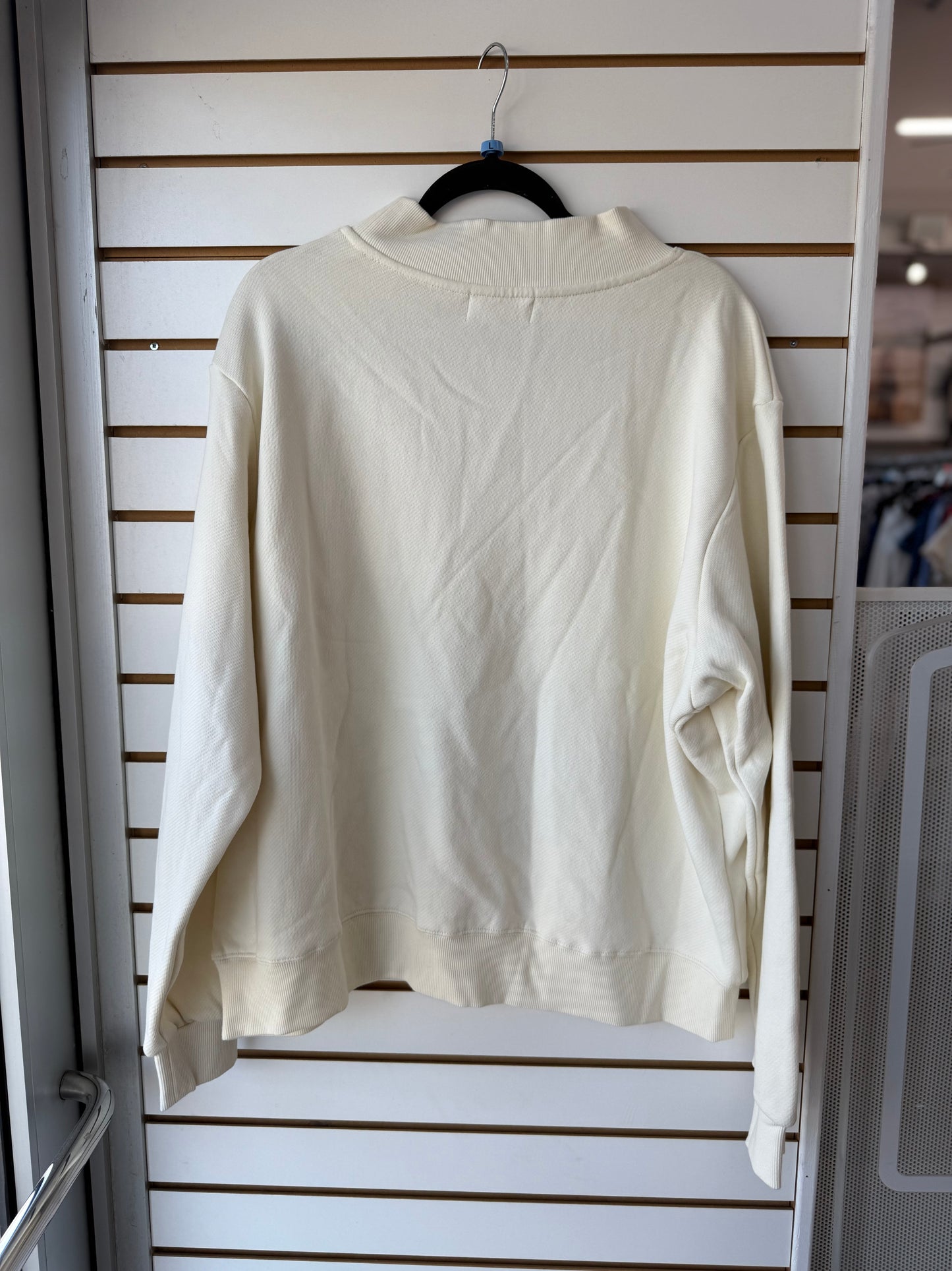 Parke cream mock neck size L/XL