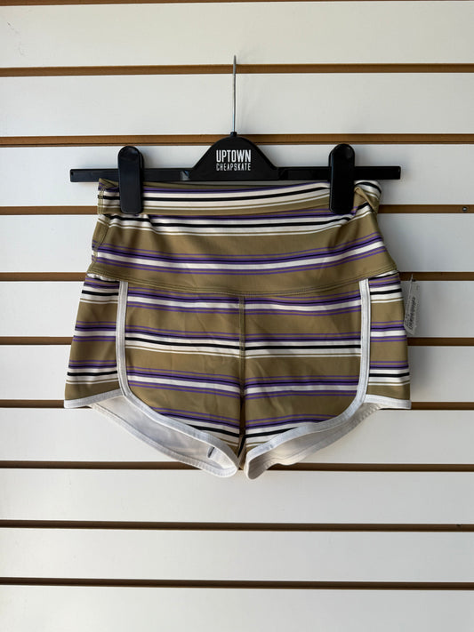 Free People Movement Island Time striped shorts size S