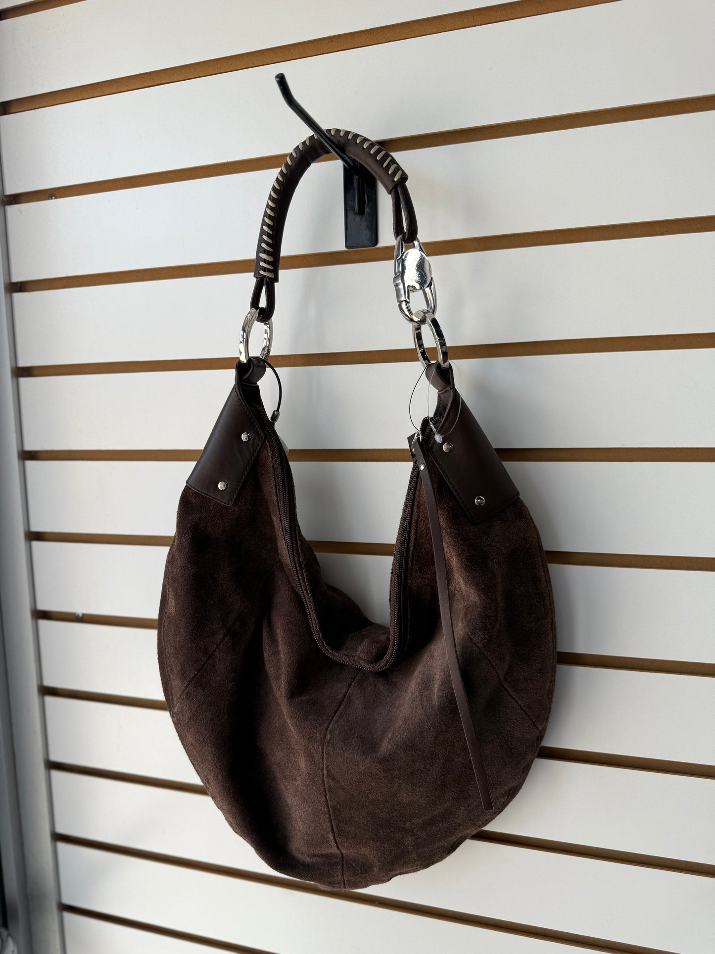 Vintage Wilson’s Leather brown hobo shoulder slouch bag (has some minor spots)