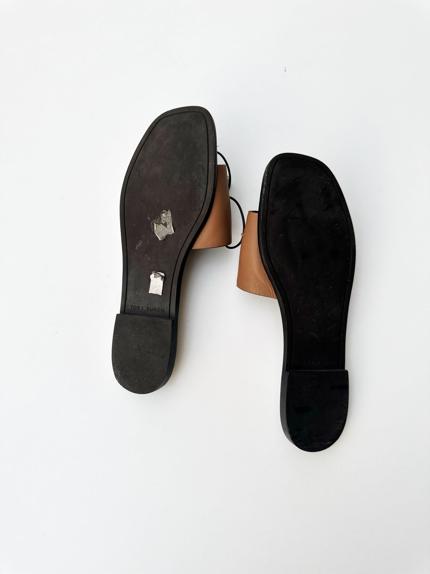 Tory Burch Ines brown leather sandal sz 7