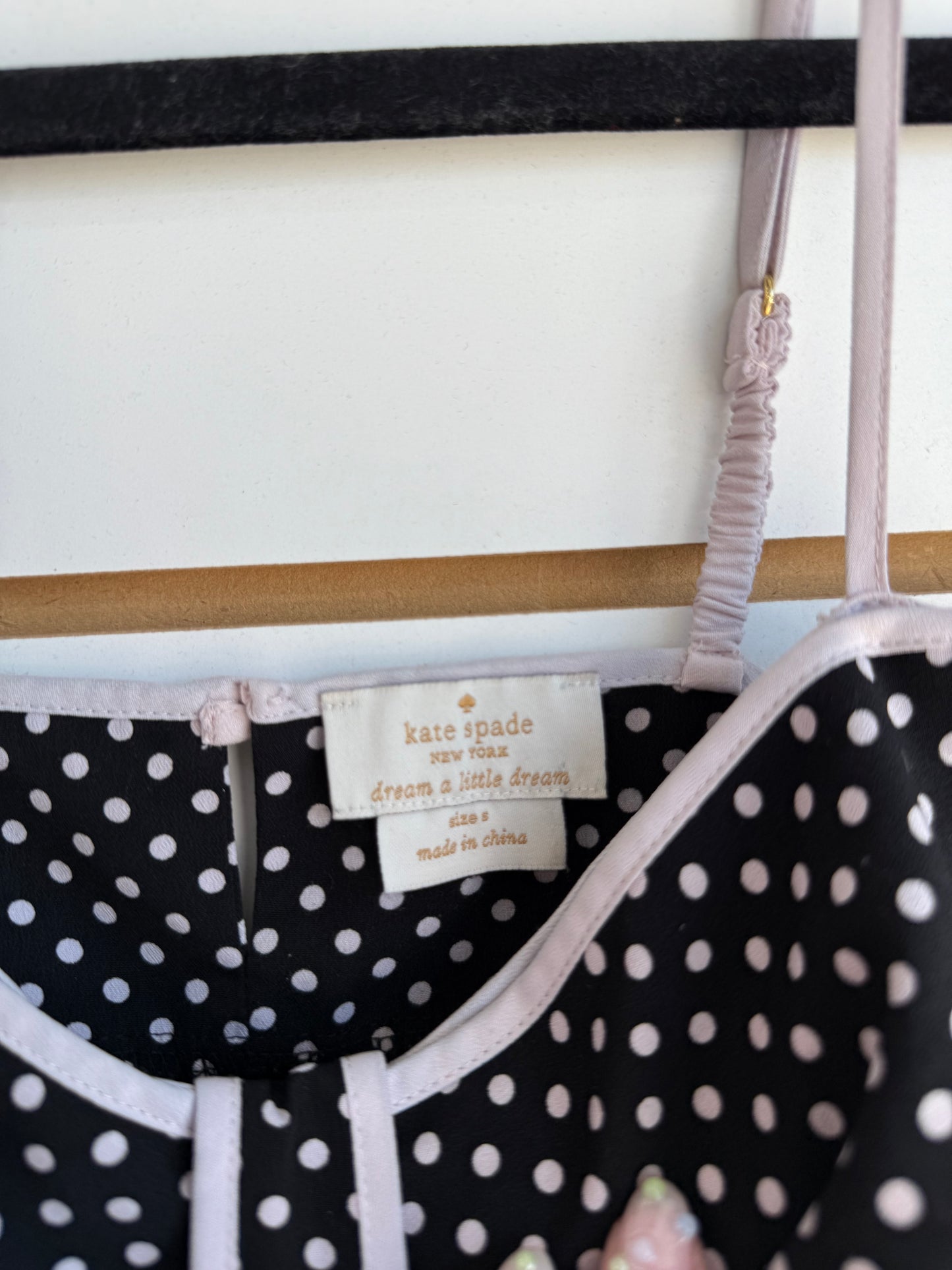 Kate Spade polka dot dress size small