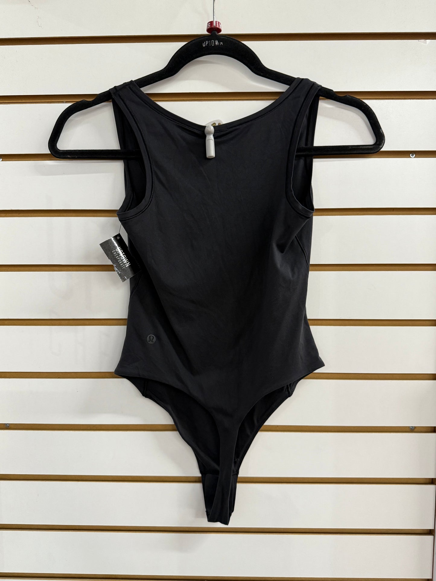 Lululemon black thong bodysuit size XS