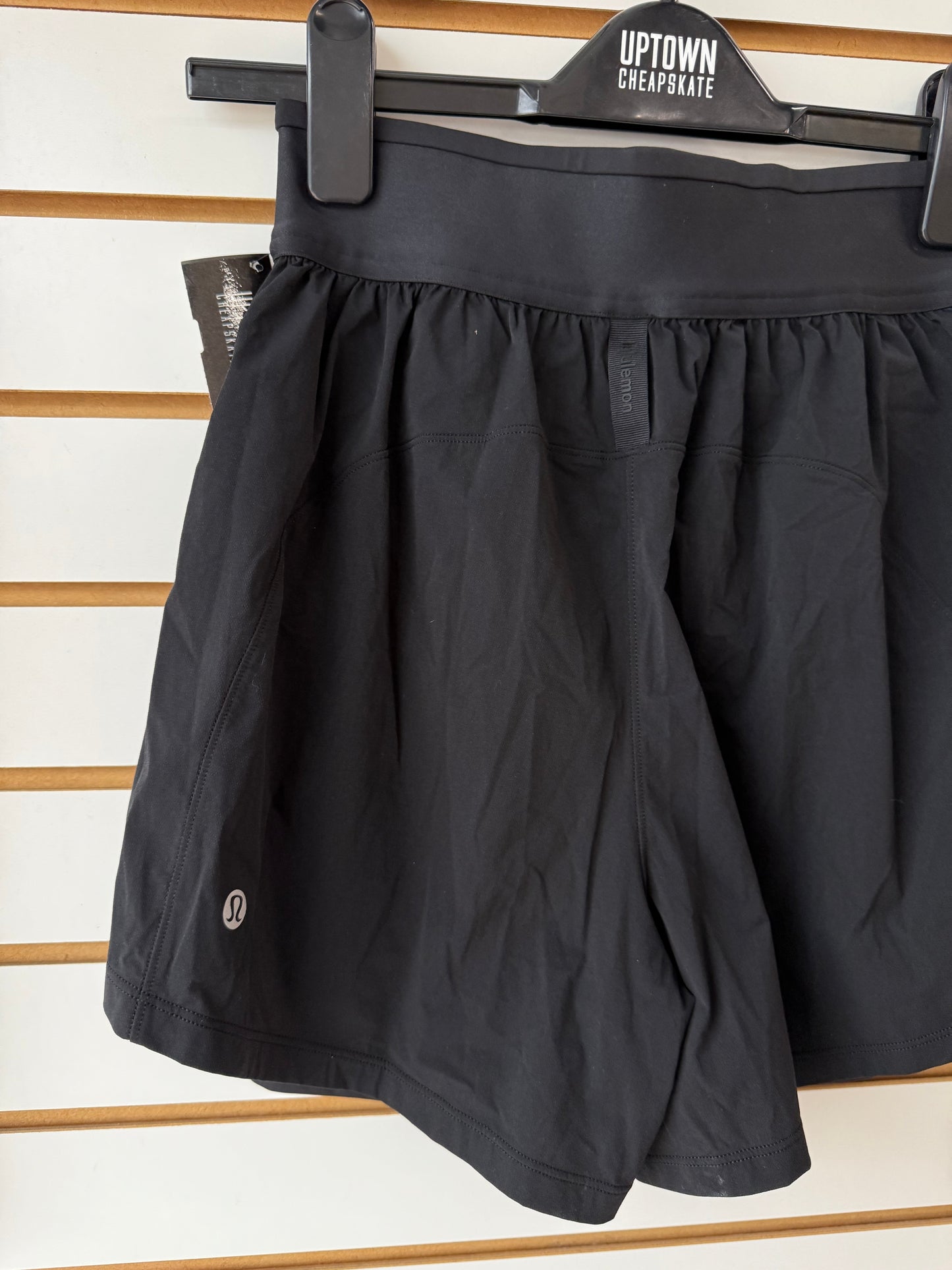 Lululemon black high rise shorts size XS