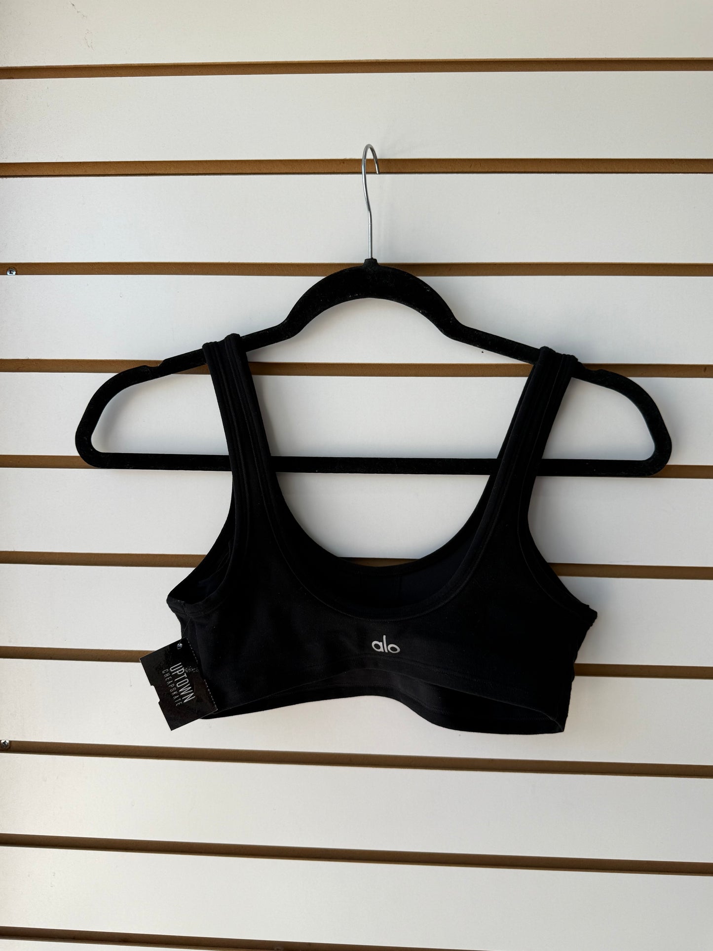 ALO Yoga black sports bra size XXS