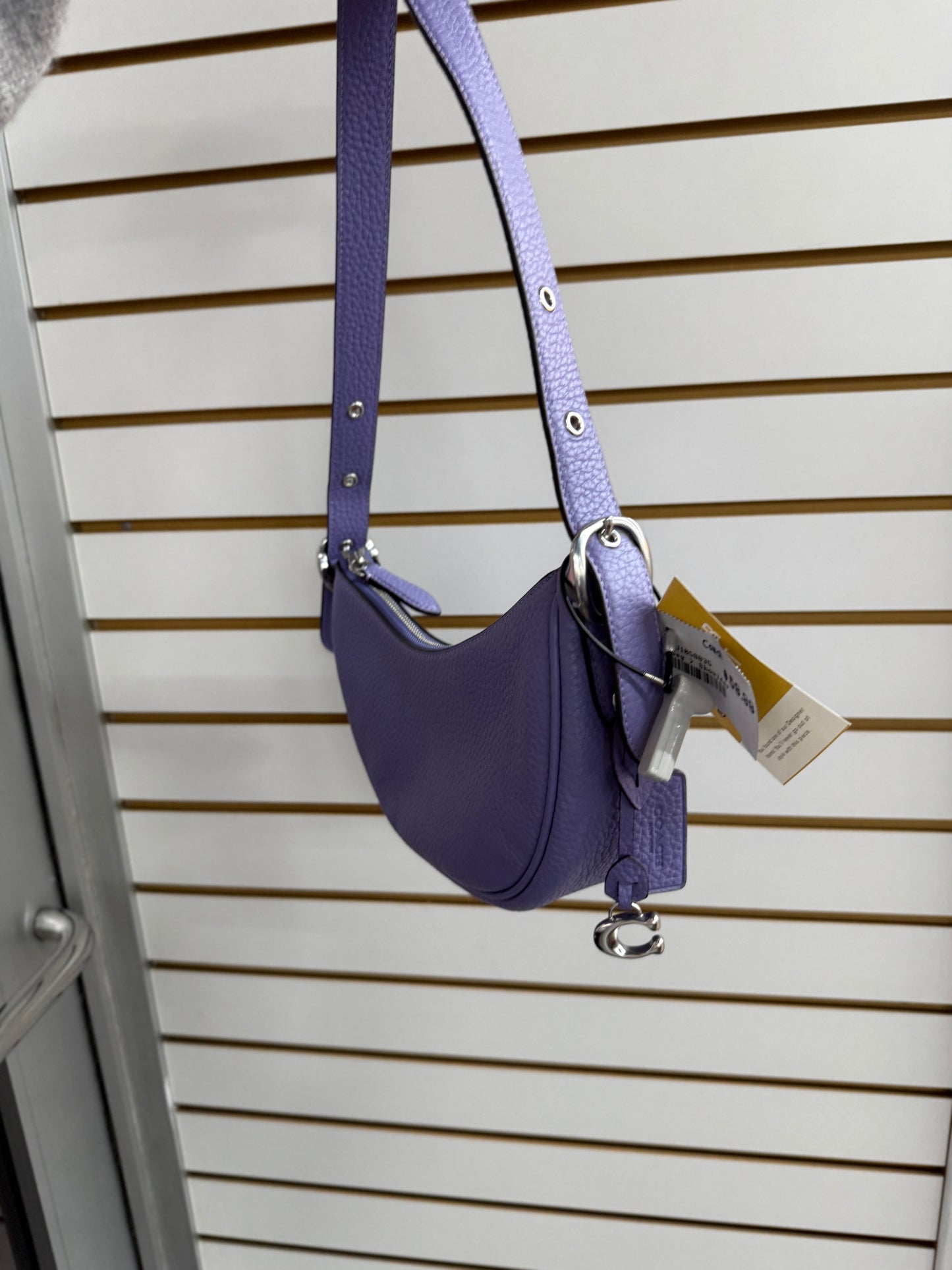 Coach purple Luna bag