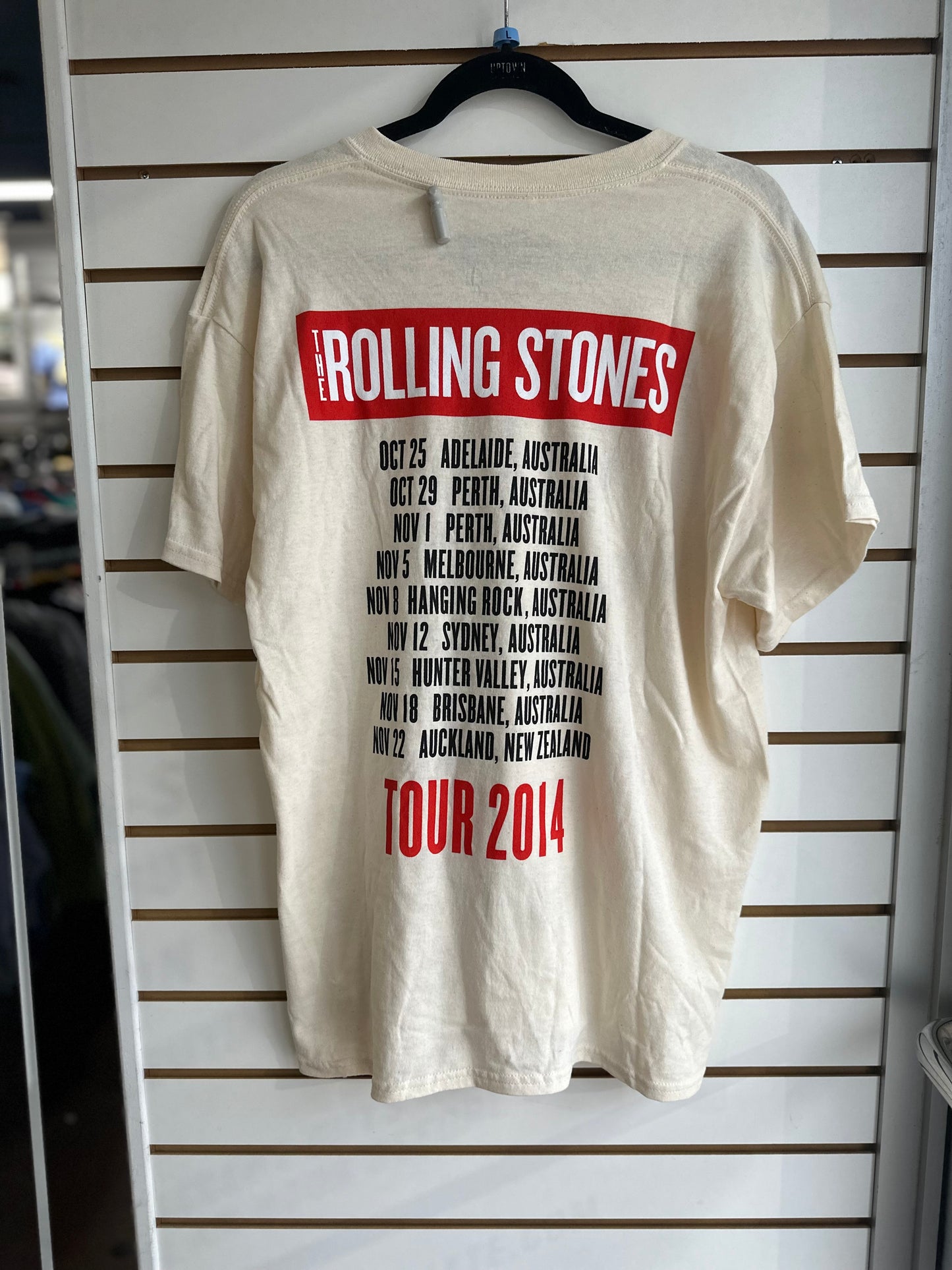 The Rolling Stones 14 on Fire tour tee sz Large