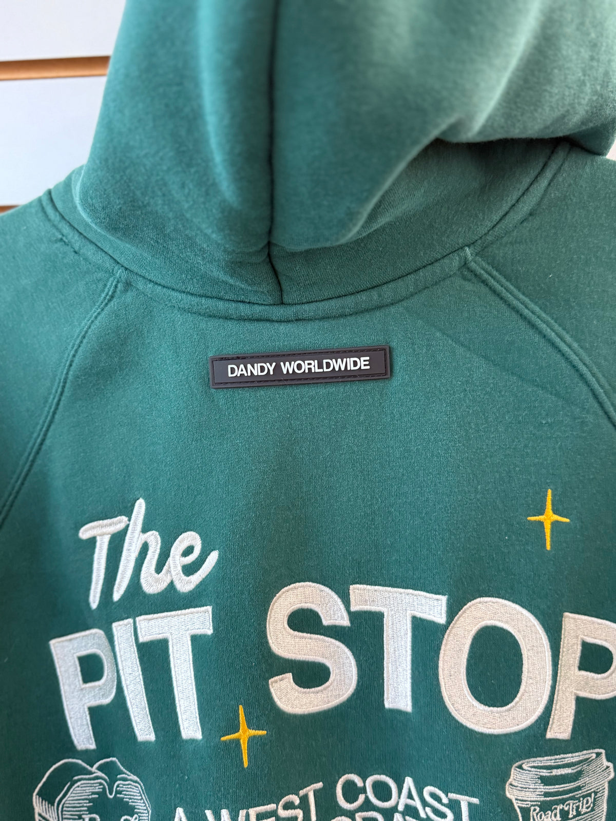 Dandy Worldwide x Starbucks pit stop hoodie size small (as-is)
