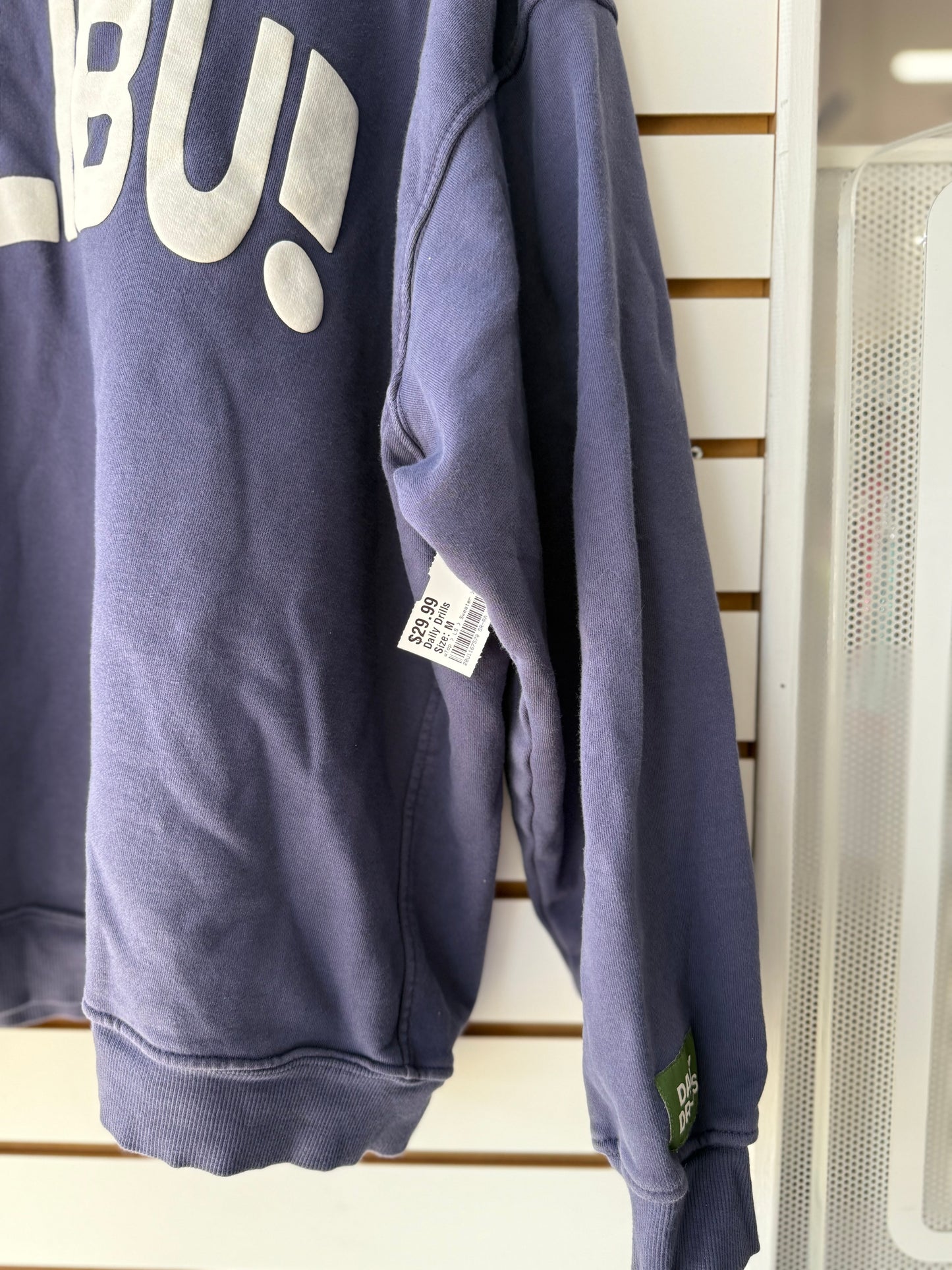Daily Drills Malibu oversized pullover size XS/S