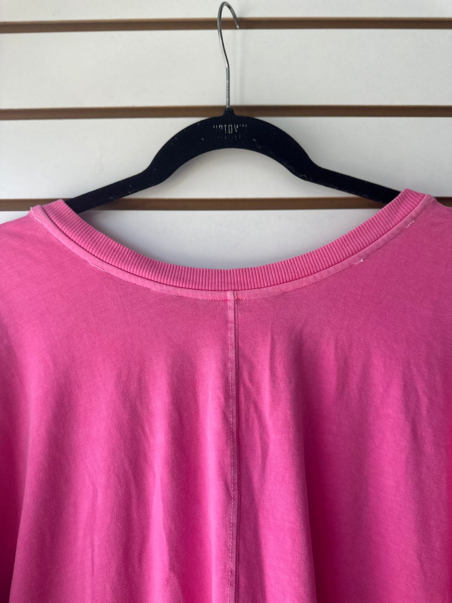 FP Movement pink hot shot tee romper size large