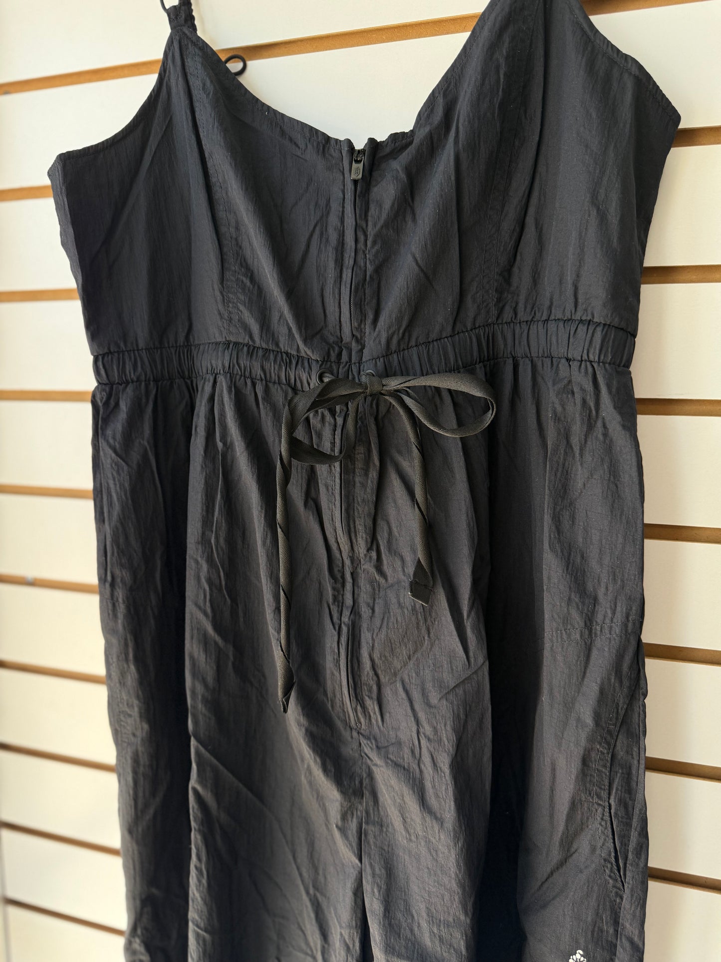 Free People Movement Down to Earth black jumpsuit size large