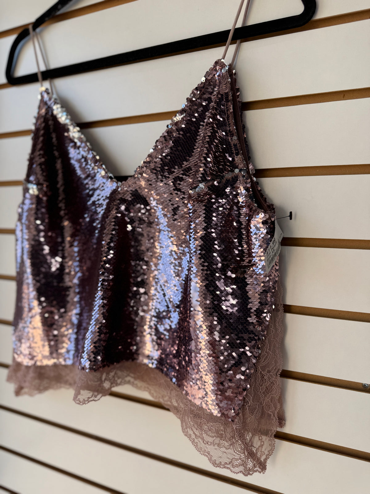 Intimately Free People sequin tank size XS