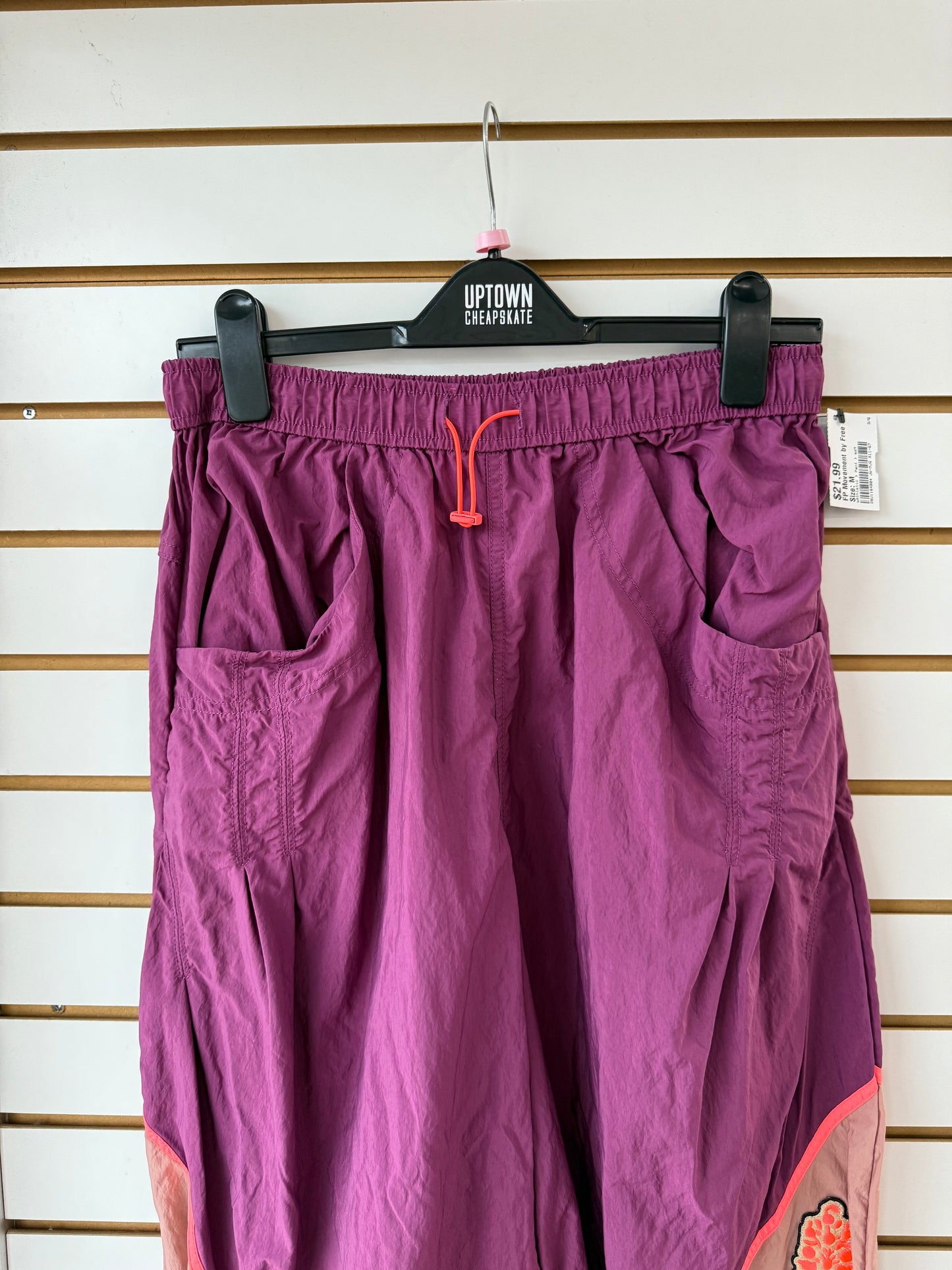 Free People Movement free flow colorblock pants size medium