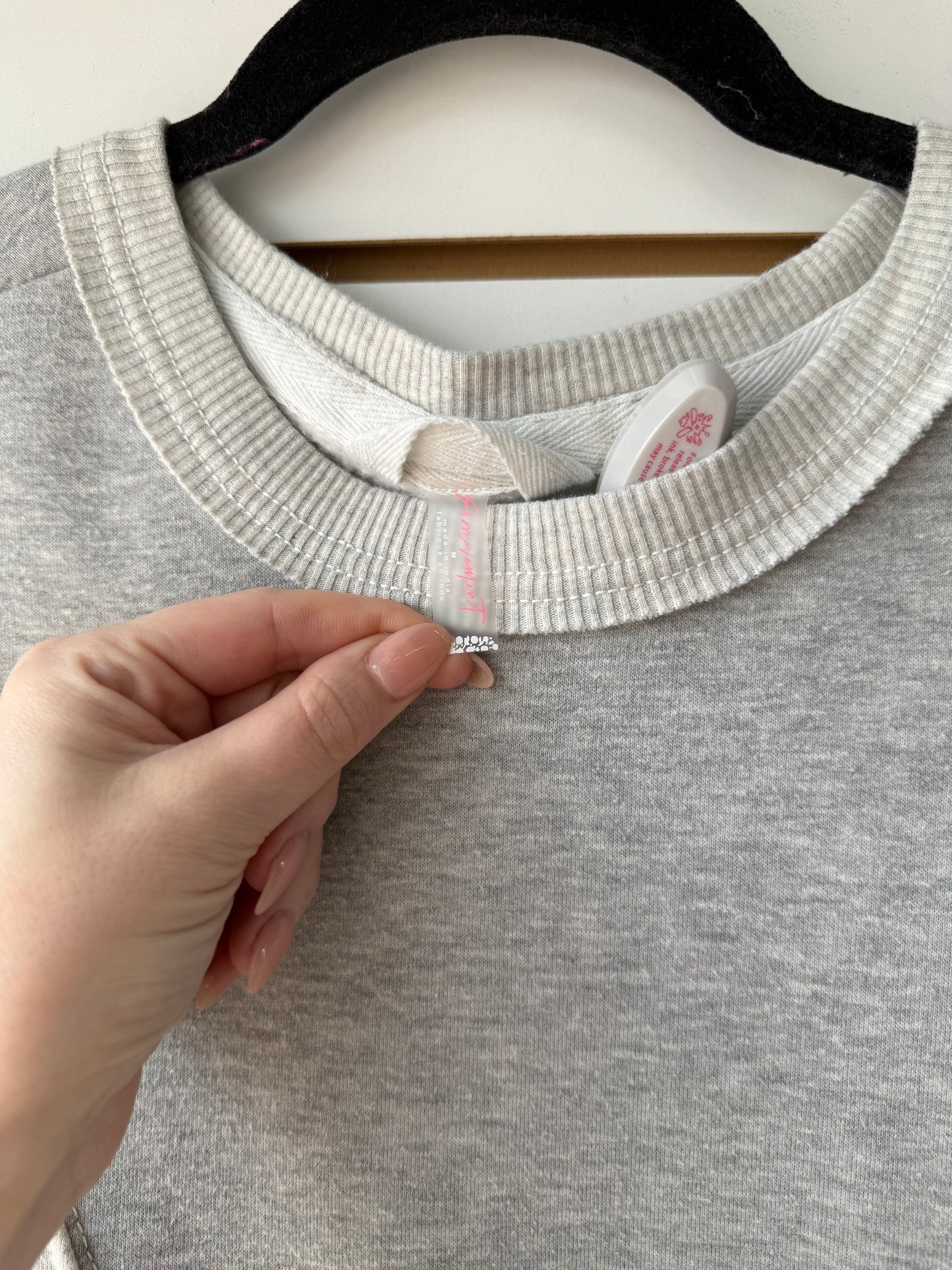 Free People Movement gray pullover size medium