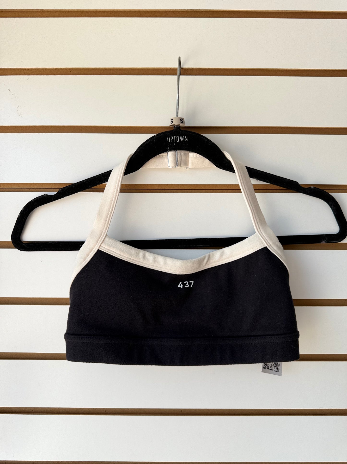 Revolve 437 halter sports bra size small (shows some wear on material)