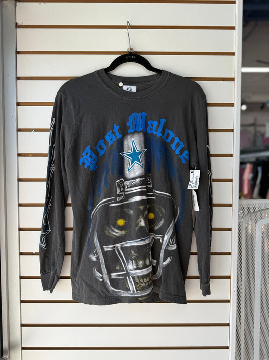 NWT Post Malone x Dallas Cowboys skeleton tee size Small