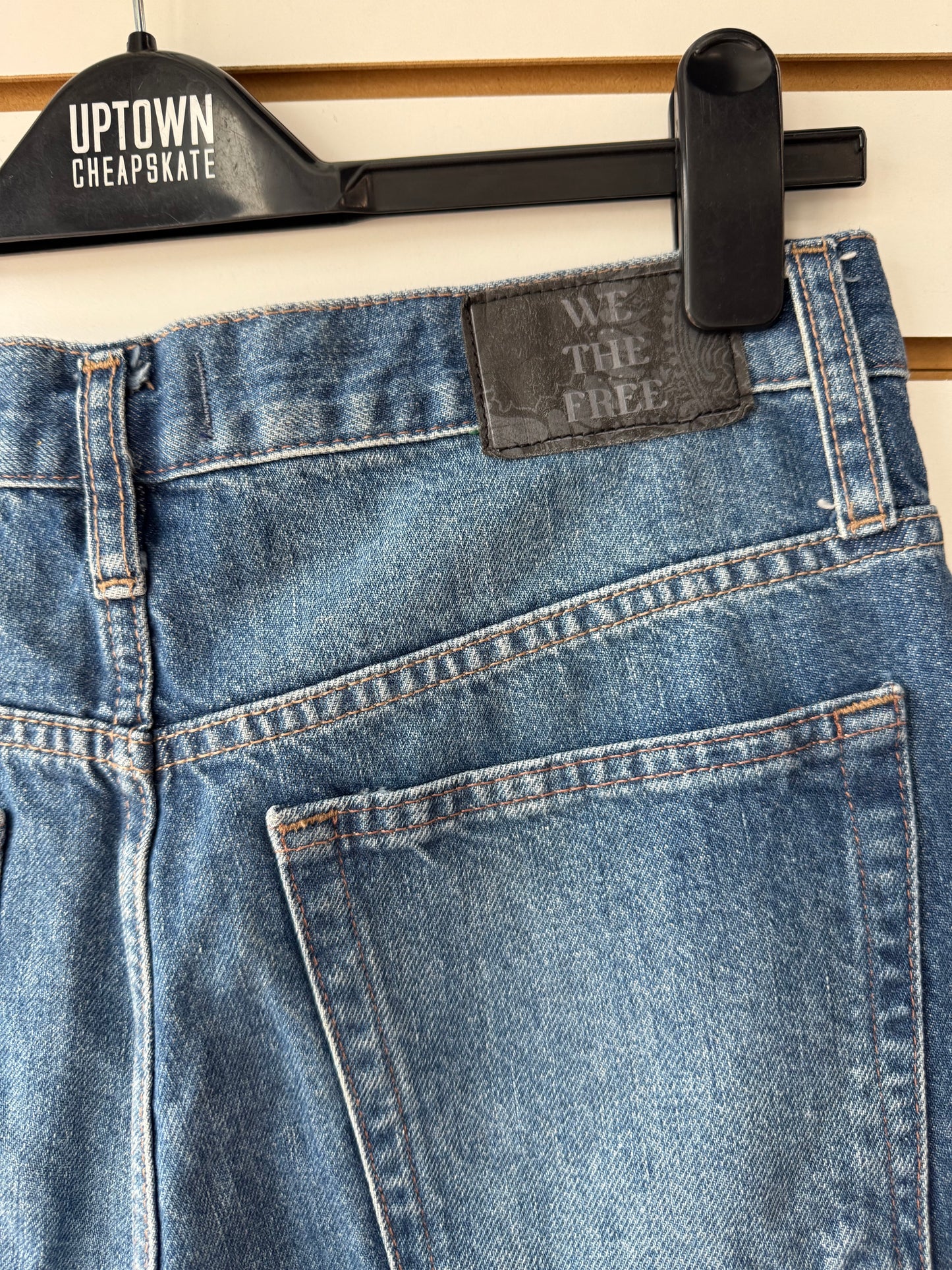 NWOT We the Free Ripple wide leg cropped capris size 28