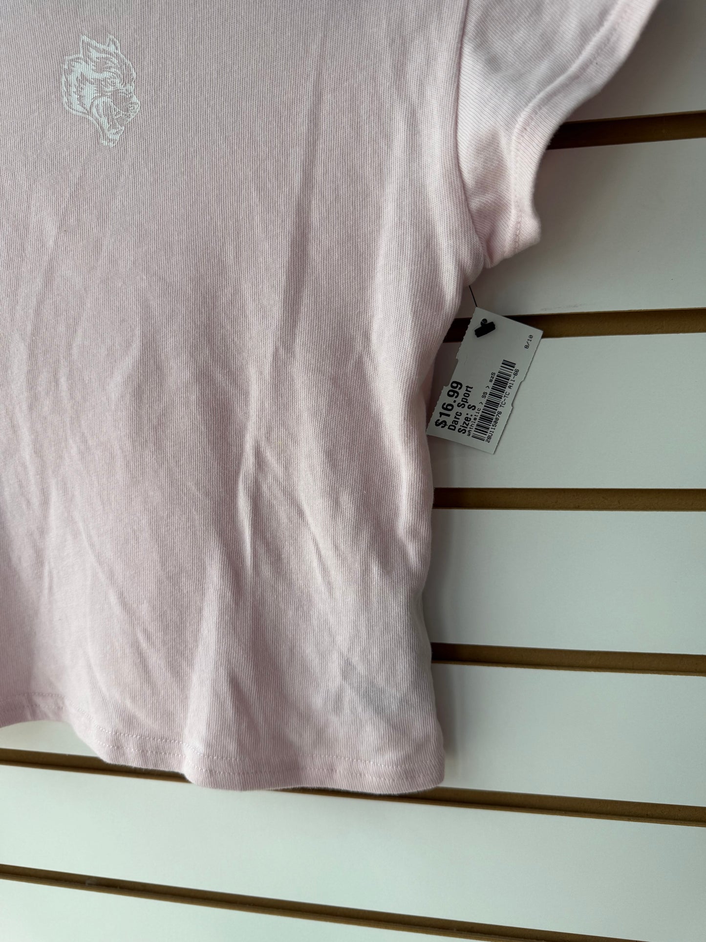 Darc Sport baby tee light pink size small