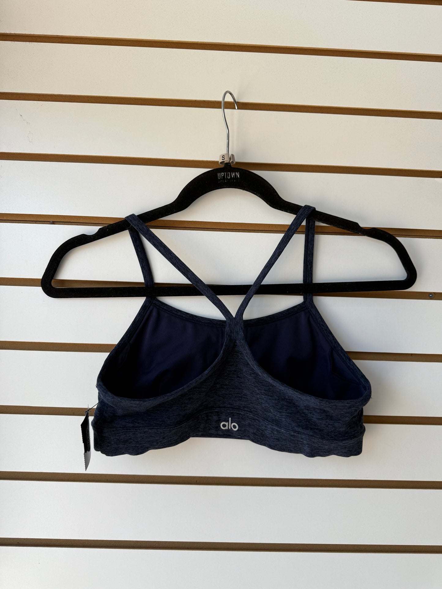 ALO Yoga navy blue sports bra size small