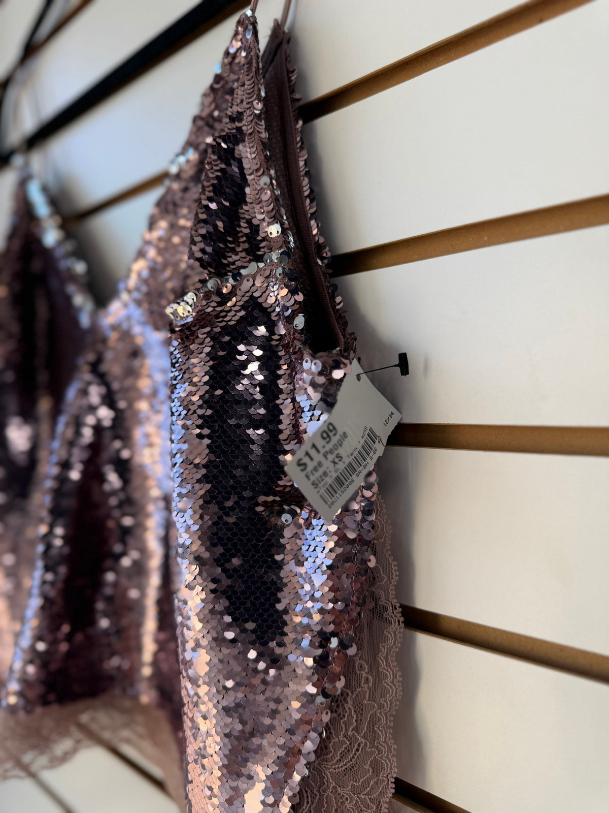Intimately Free People sequin tank size XS