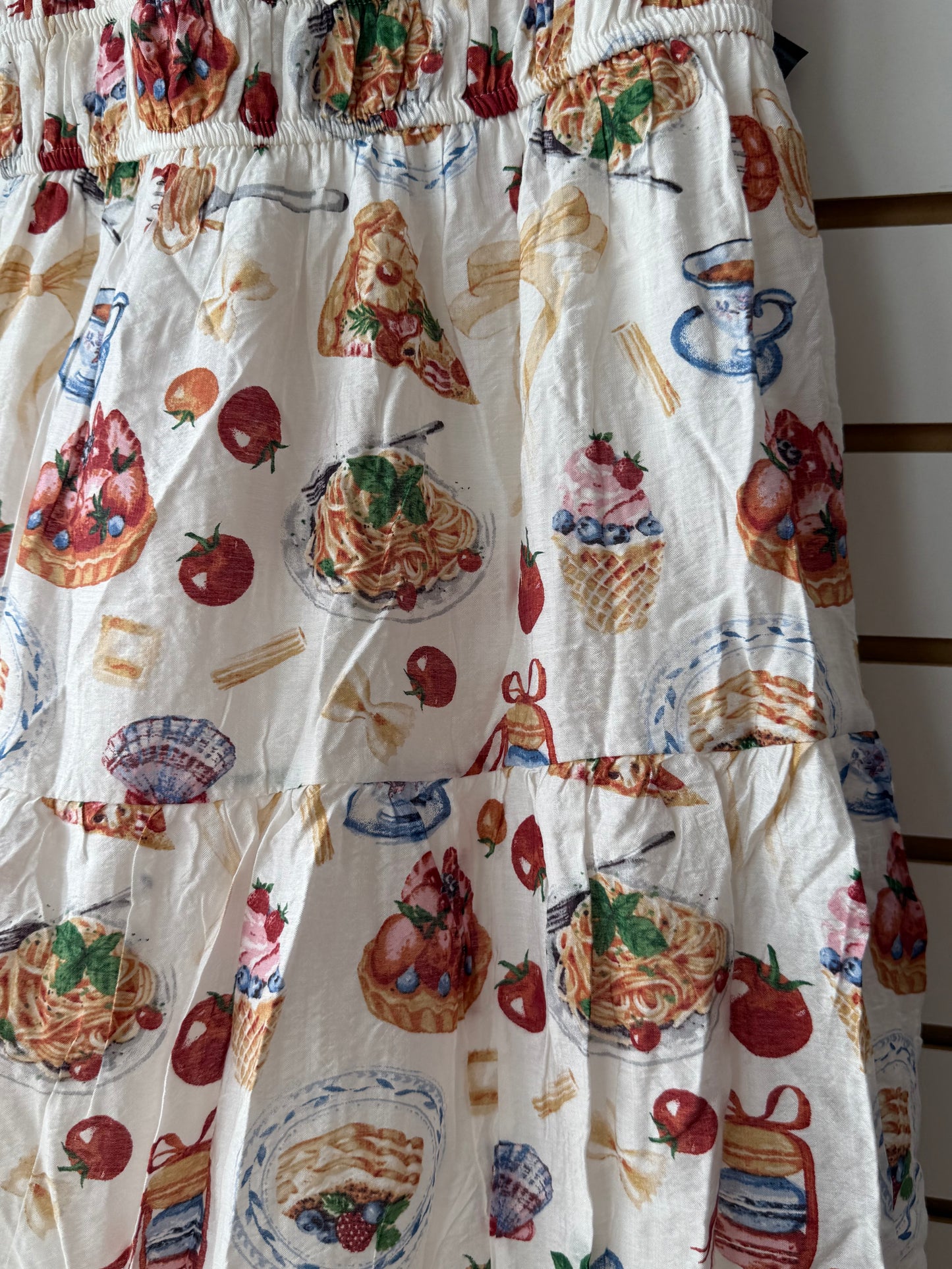 NWT By the River printed maxi dress sz small