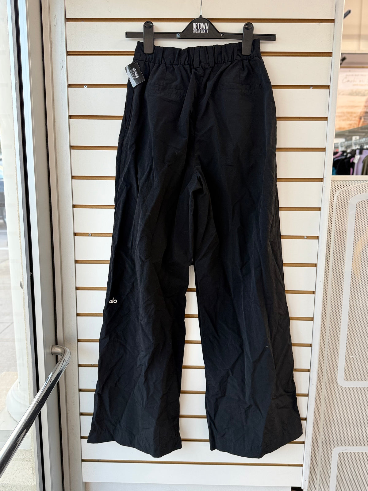 ALO Yoga black trouser pants size XS