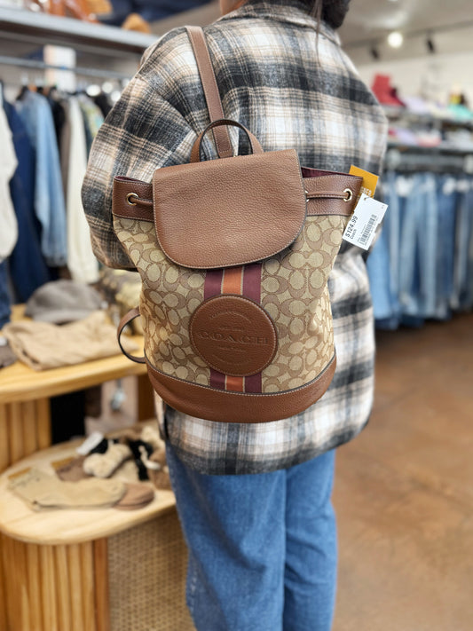 Coach Dempsey drawstring backpack