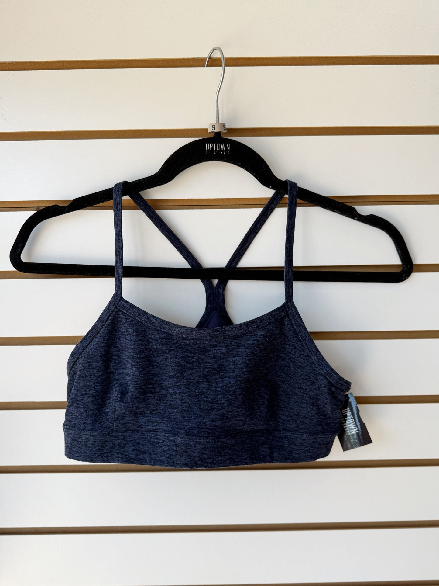 ALO Yoga navy blue sports bra size small