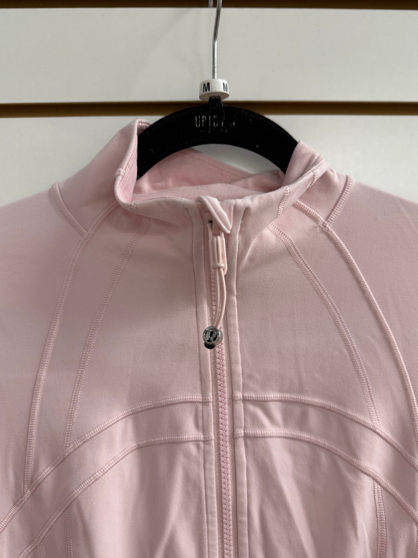 Lululemon light pink strawberry milkshake define jacket size 6