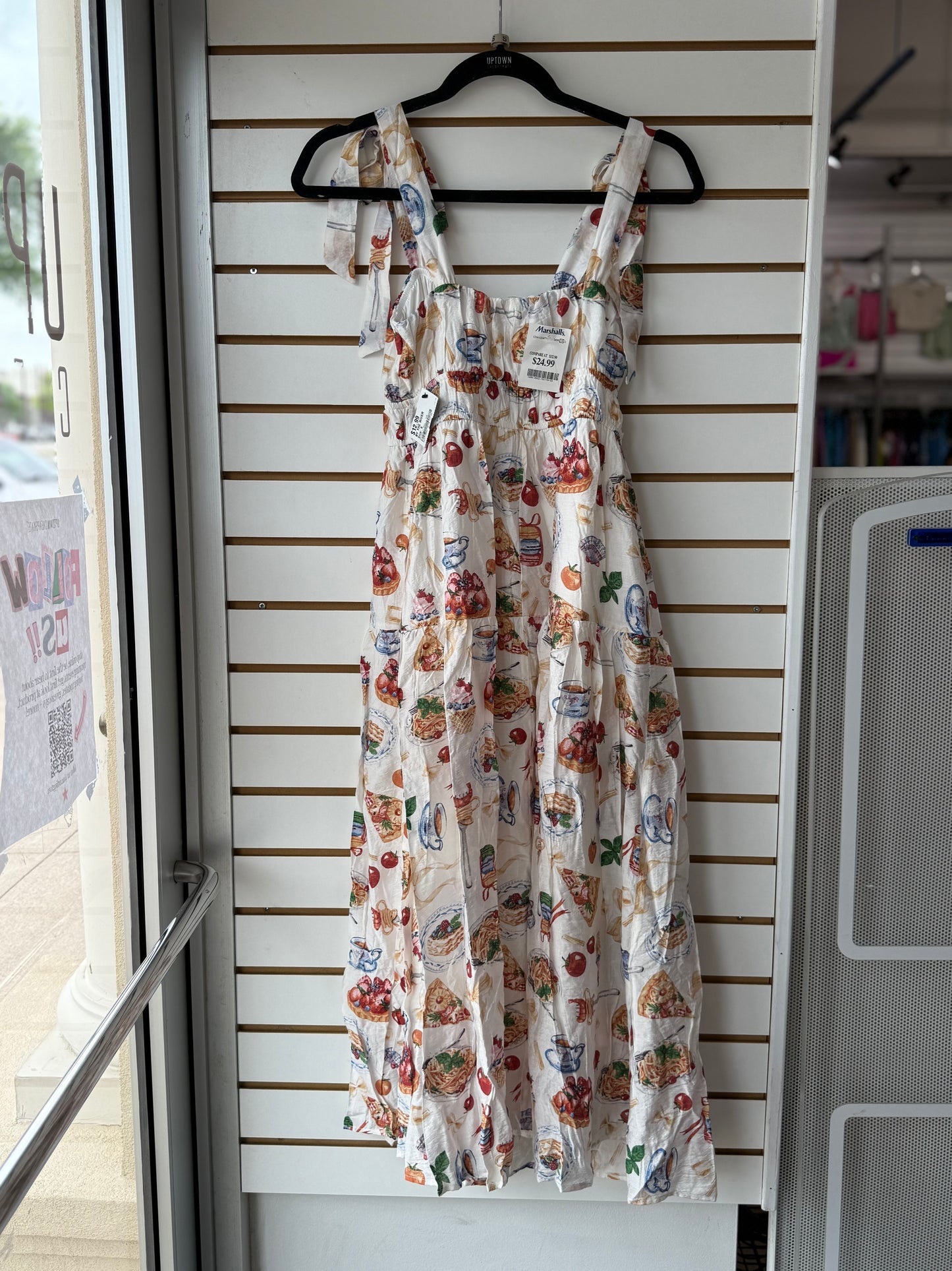 NWT By the River printed maxi dress sz small