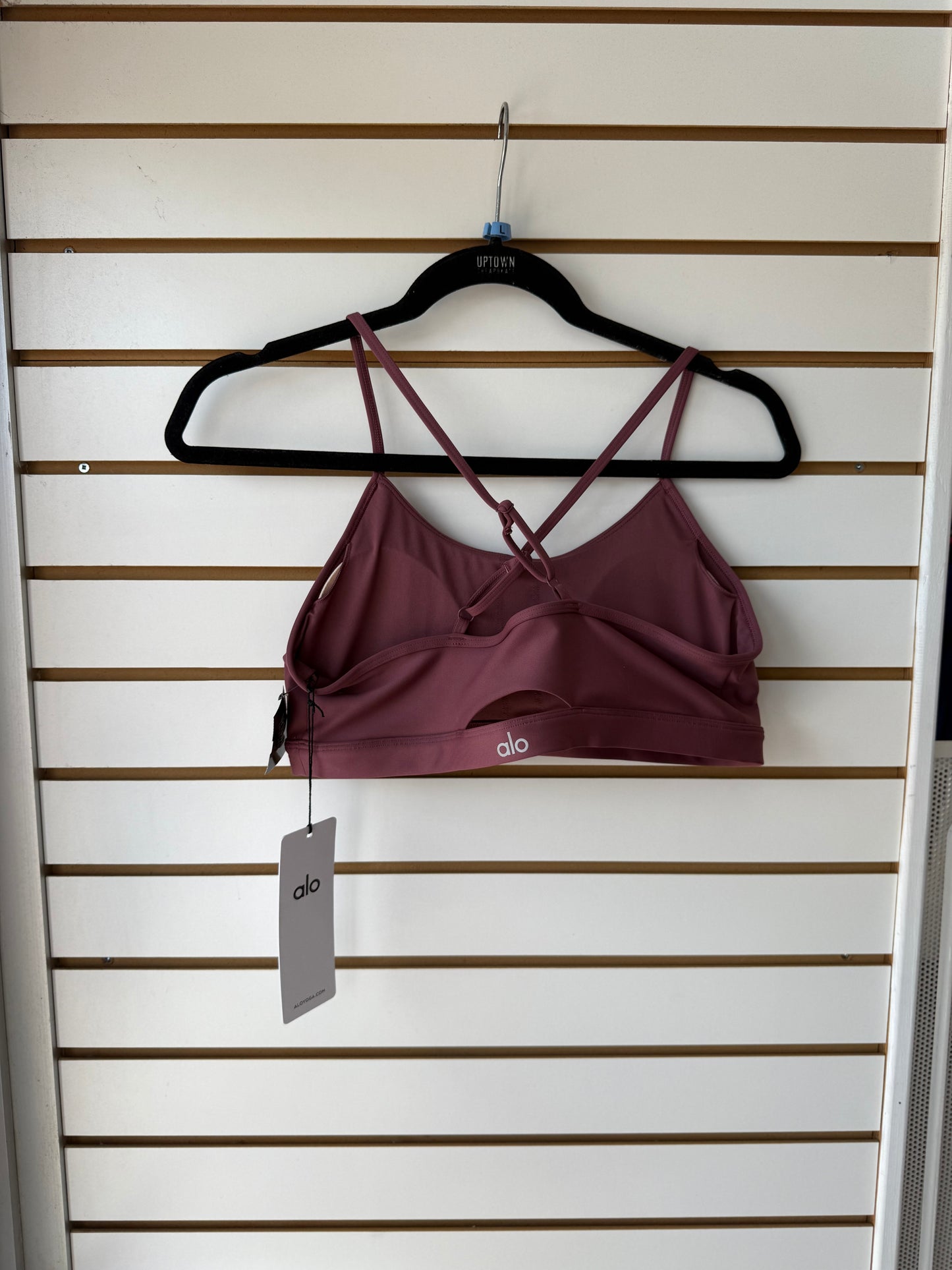 NWT ALO Yoga airlift intrigue bra size large