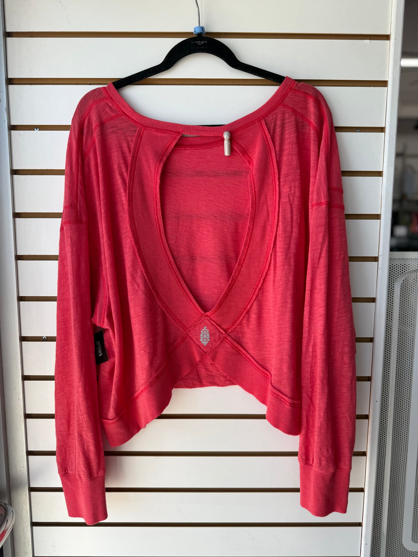 Free People Movement My Time Layer open back top sz Large