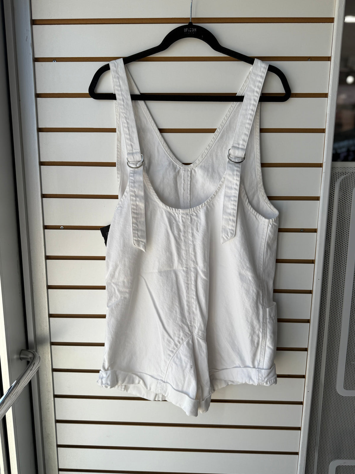 We the Free high roller shortall white size small