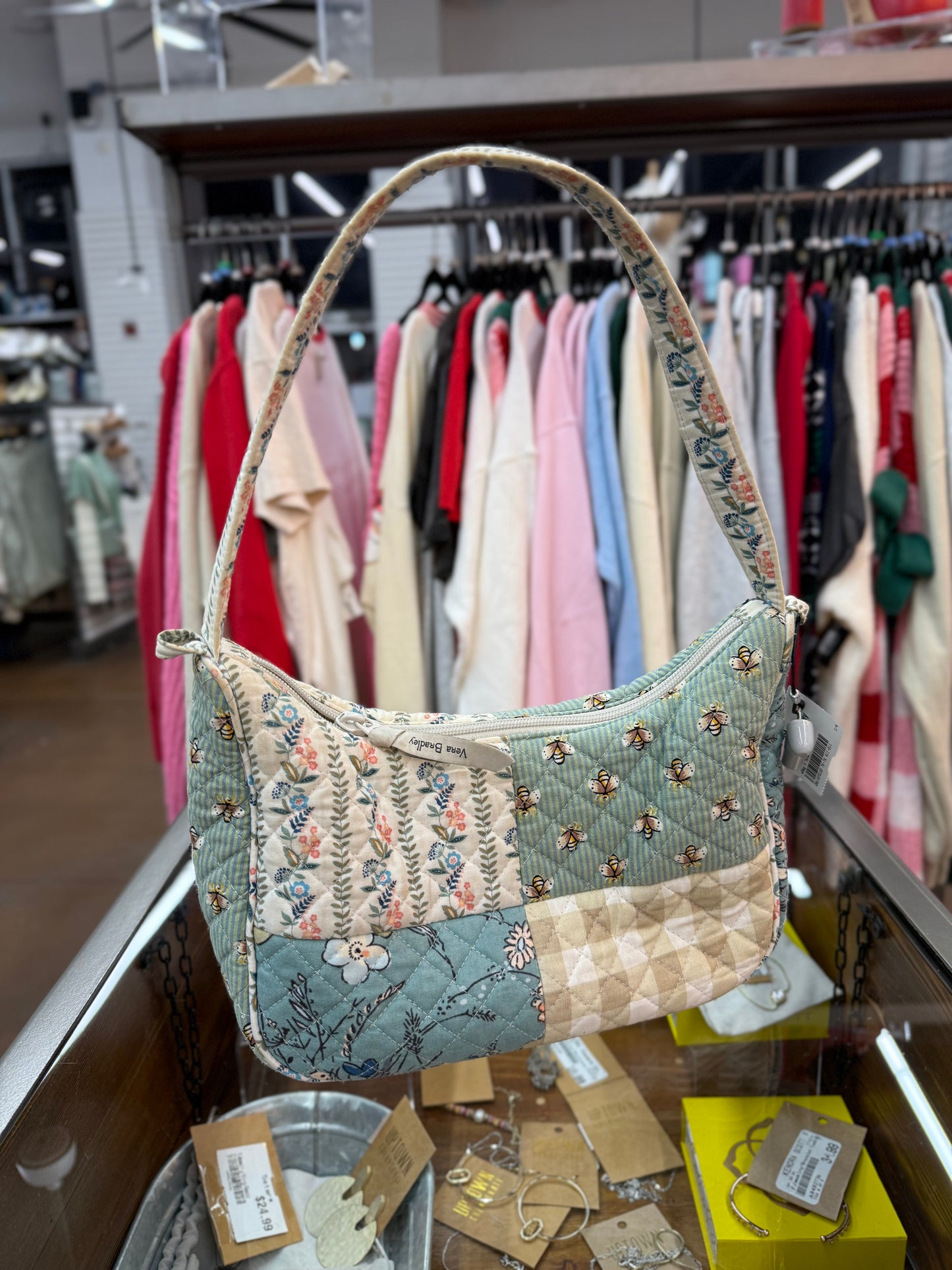 Vera Bradley fabric shoulder bag