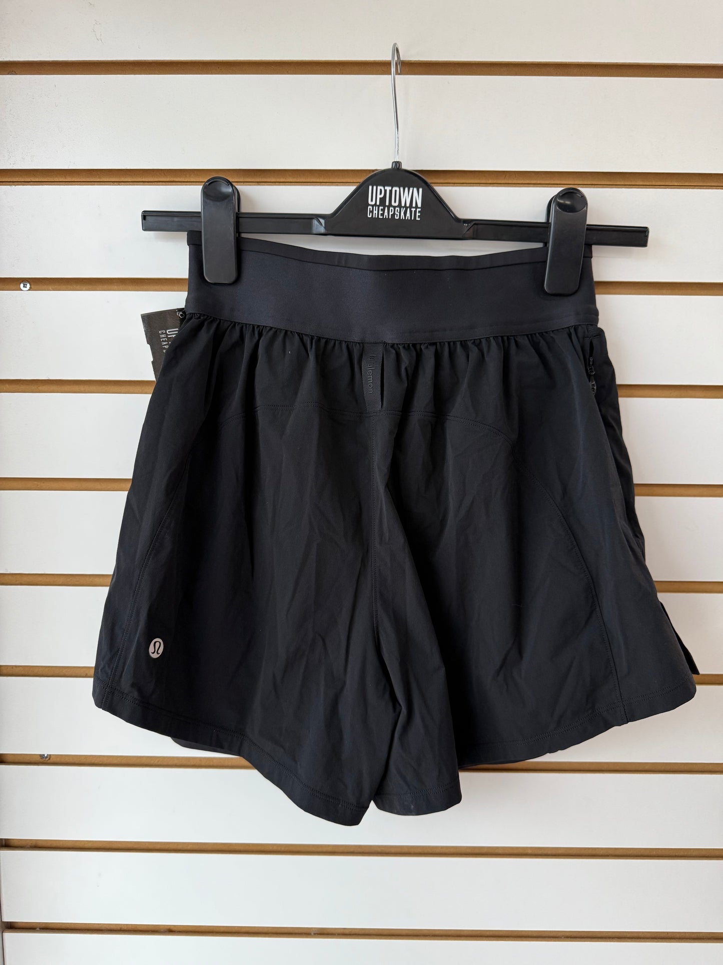 Lululemon black high rise shorts size XS