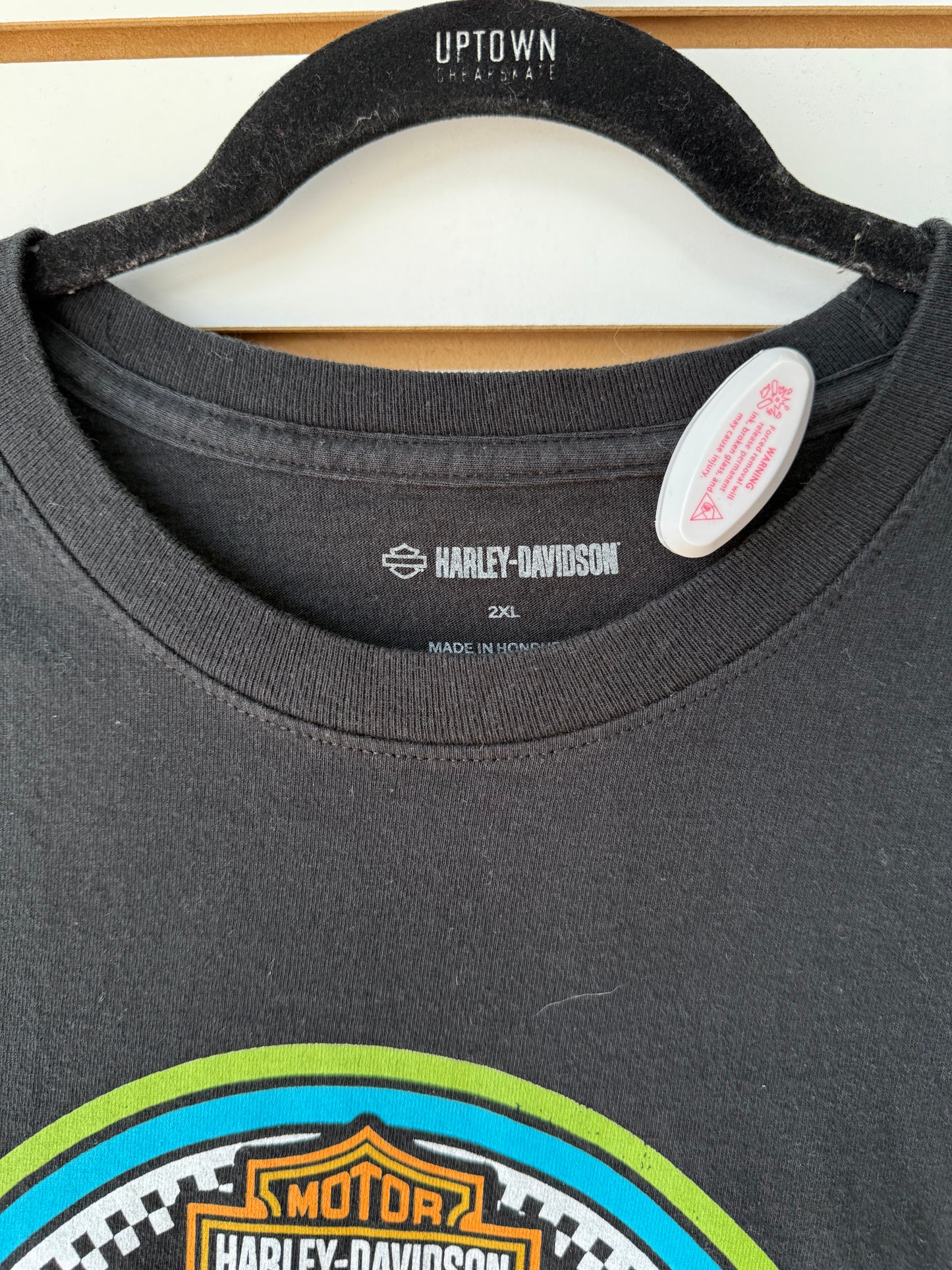 Harley Davidson black Palm Beach tee size 2XL