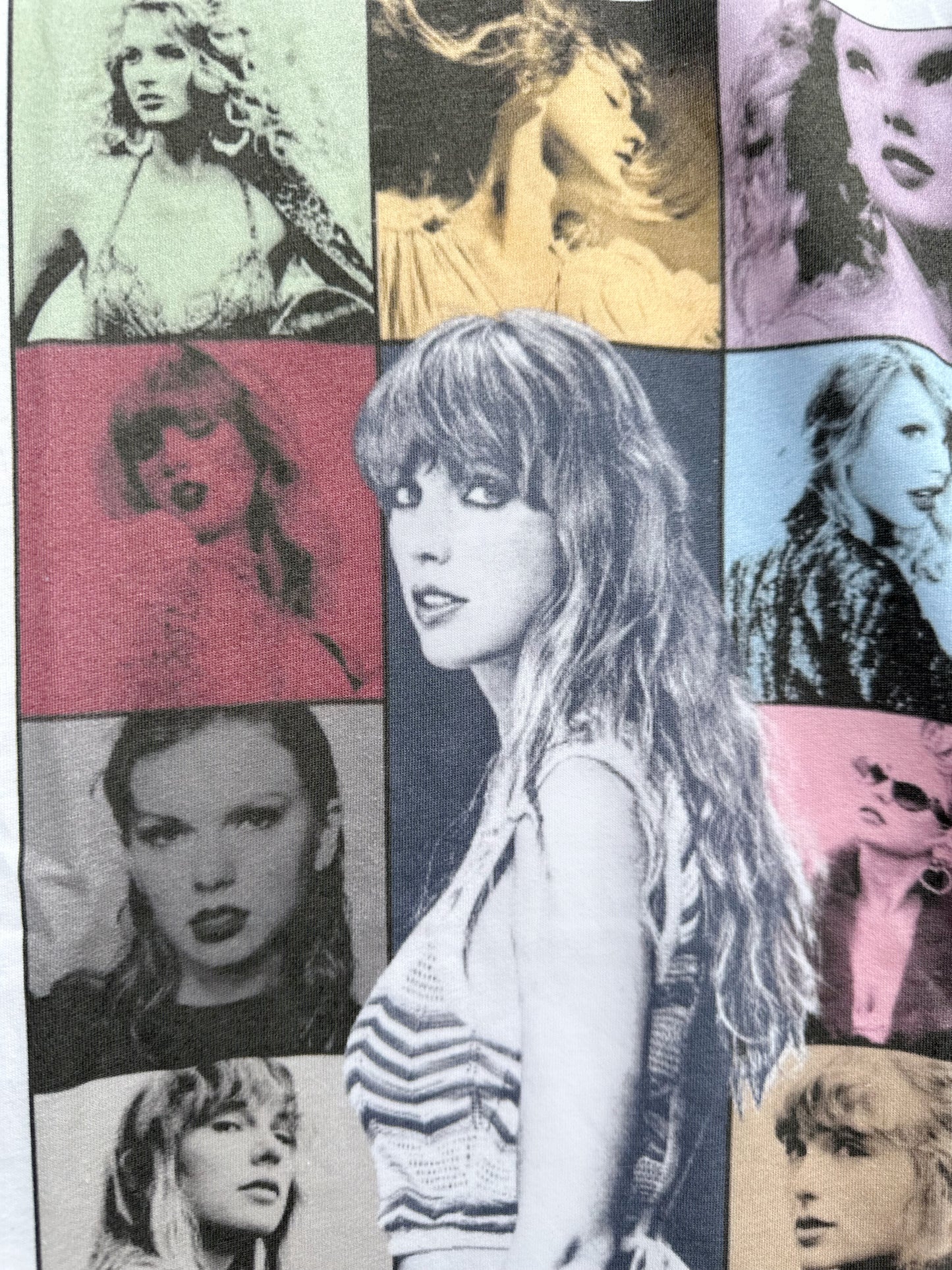 Taylor Swift The Eras Tour white tshirt (extra large)