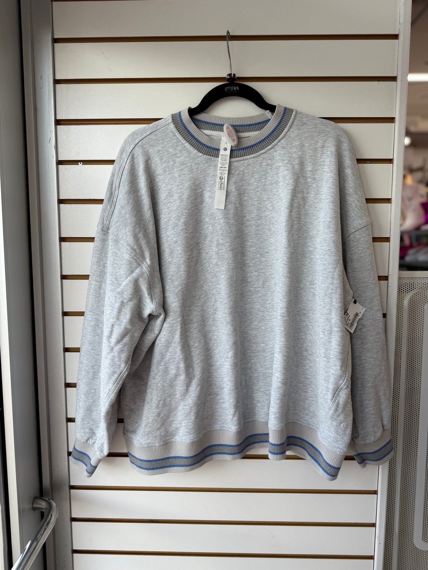 Lululemon perfectly oversized ringer crewneck size XL