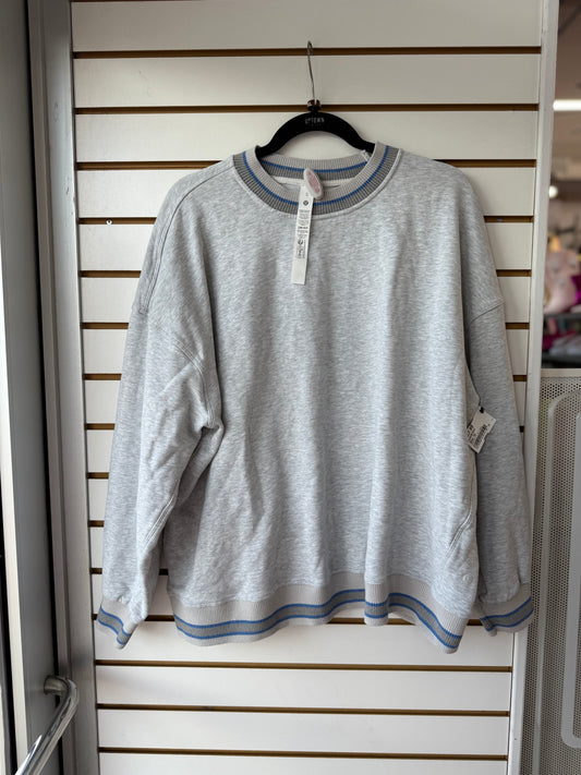 Lululemon perfectly oversized ringer crewneck size XL