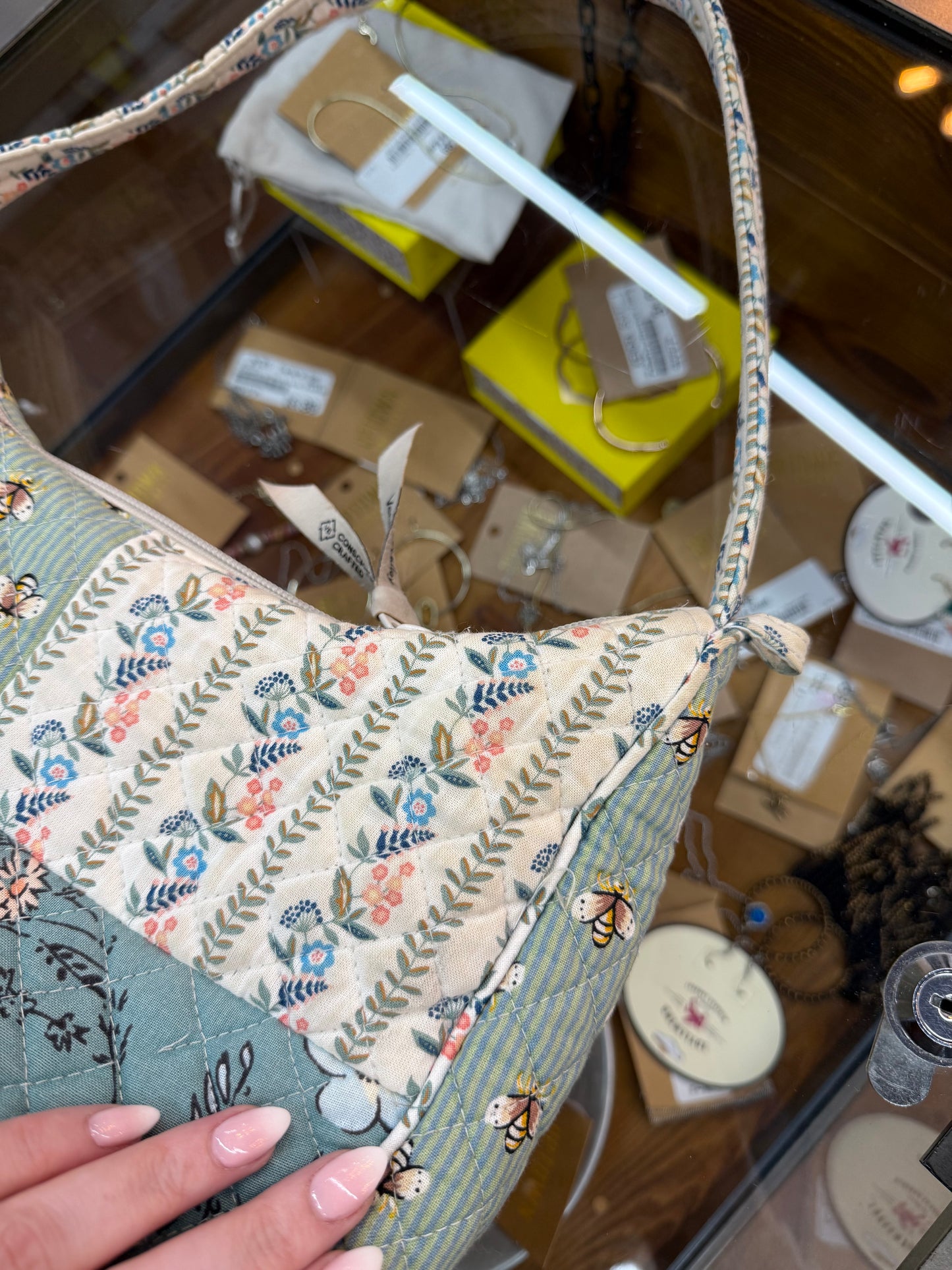 Vera Bradley fabric shoulder bag