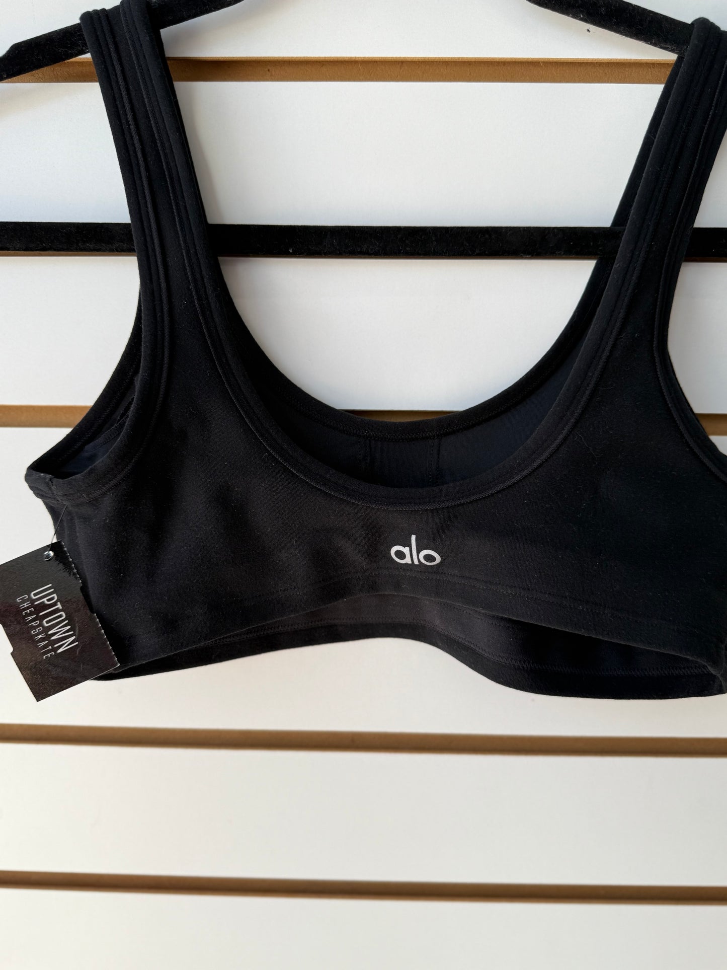 ALO Yoga black sports bra size XXS